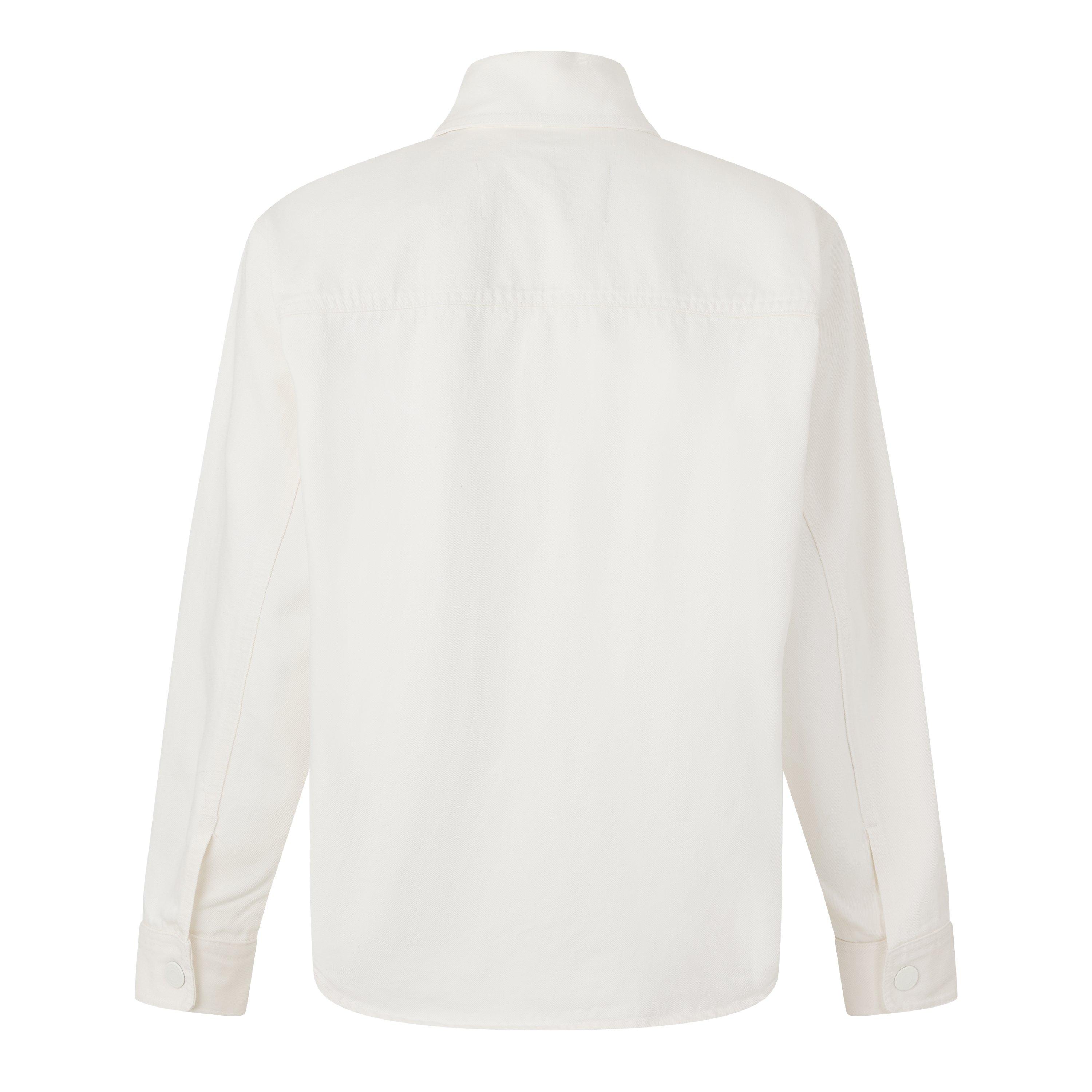 BLANC CREME - Ami Paris - Women's Knitted Long Sleeve Shirt - 2