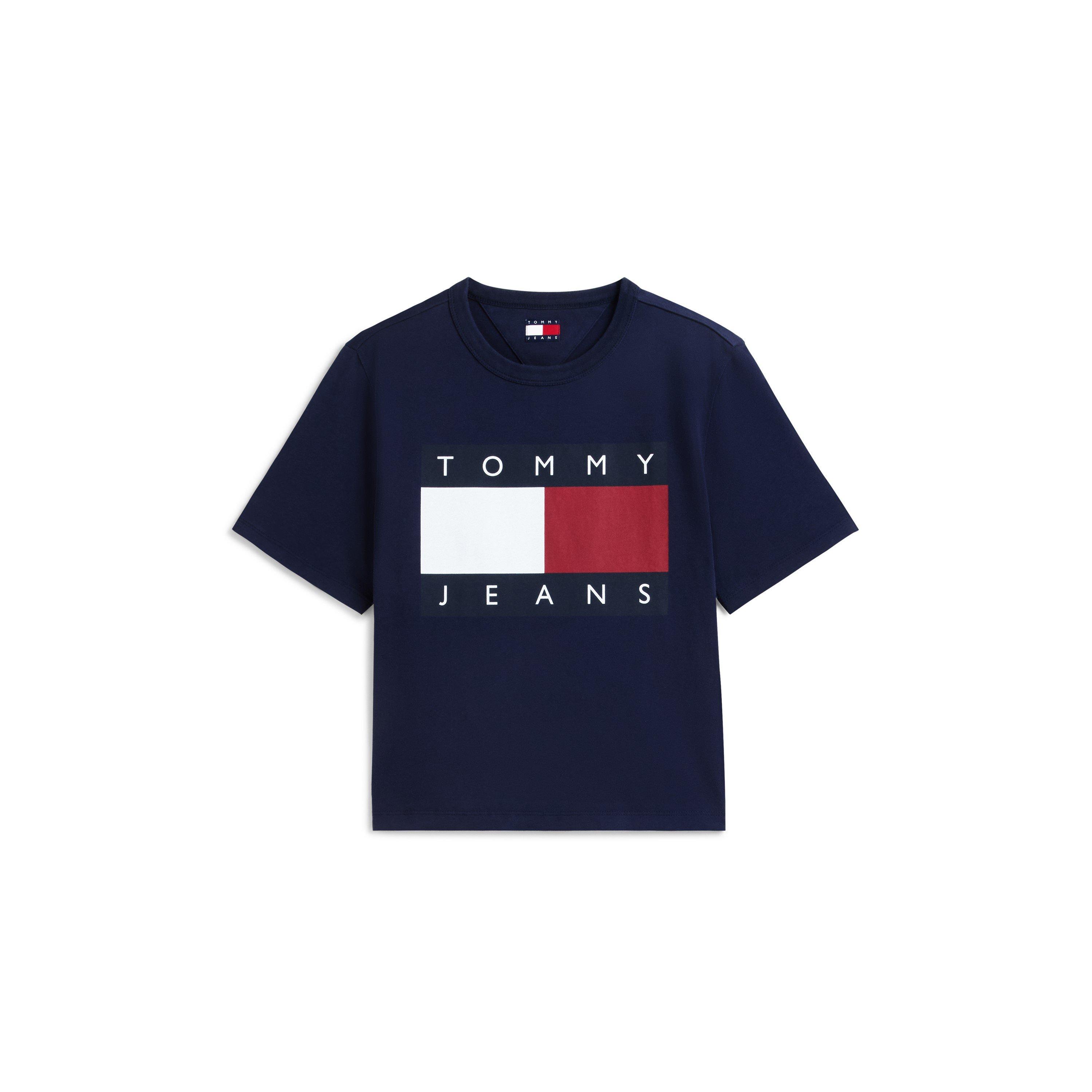 Tamno plava - Tommy Jeans - TJ Tjw Bxy Flag Ss T Ld71 - 1