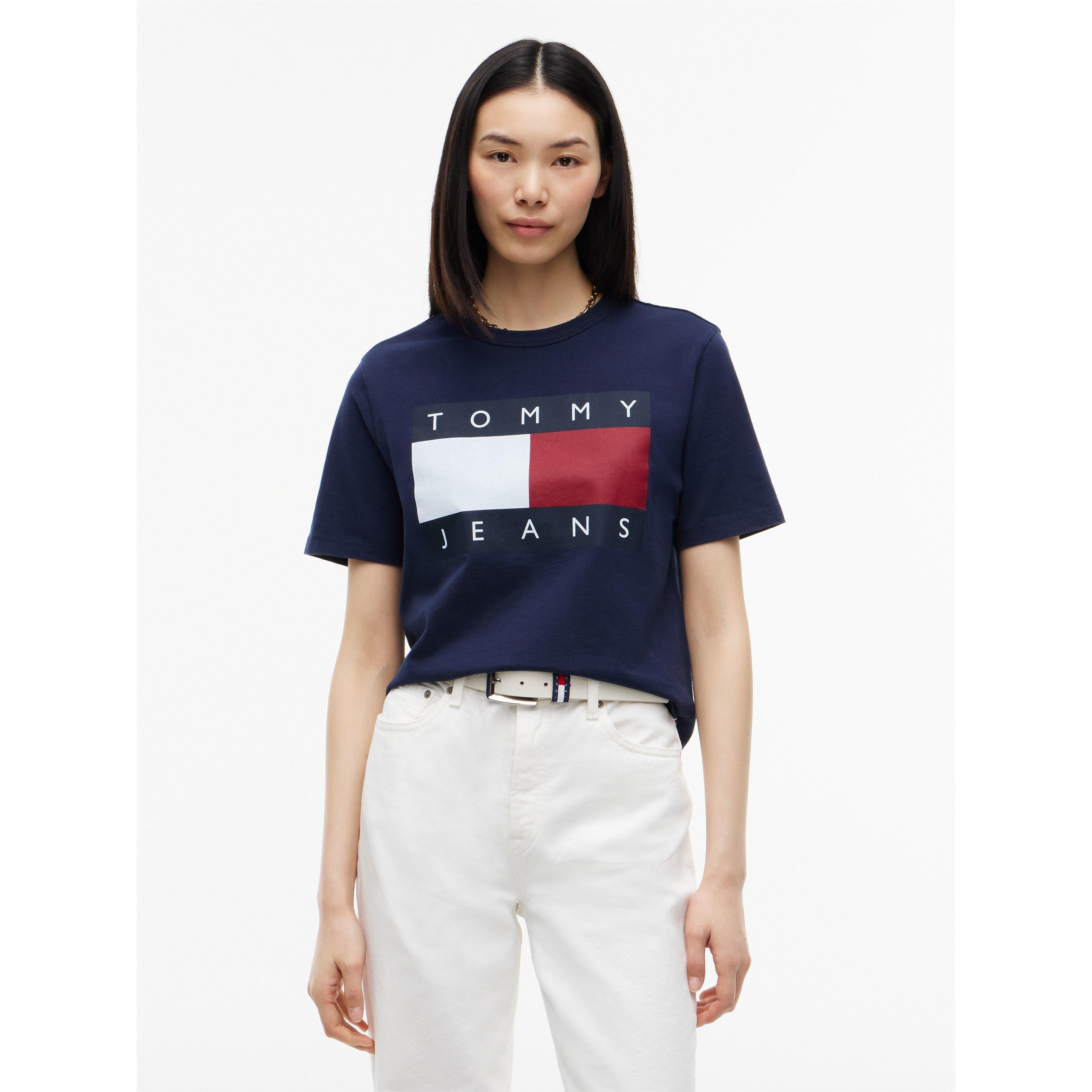 Tamno plava - Tommy Jeans - TJ Tjw Bxy Flag Ss T Ld71 - 2