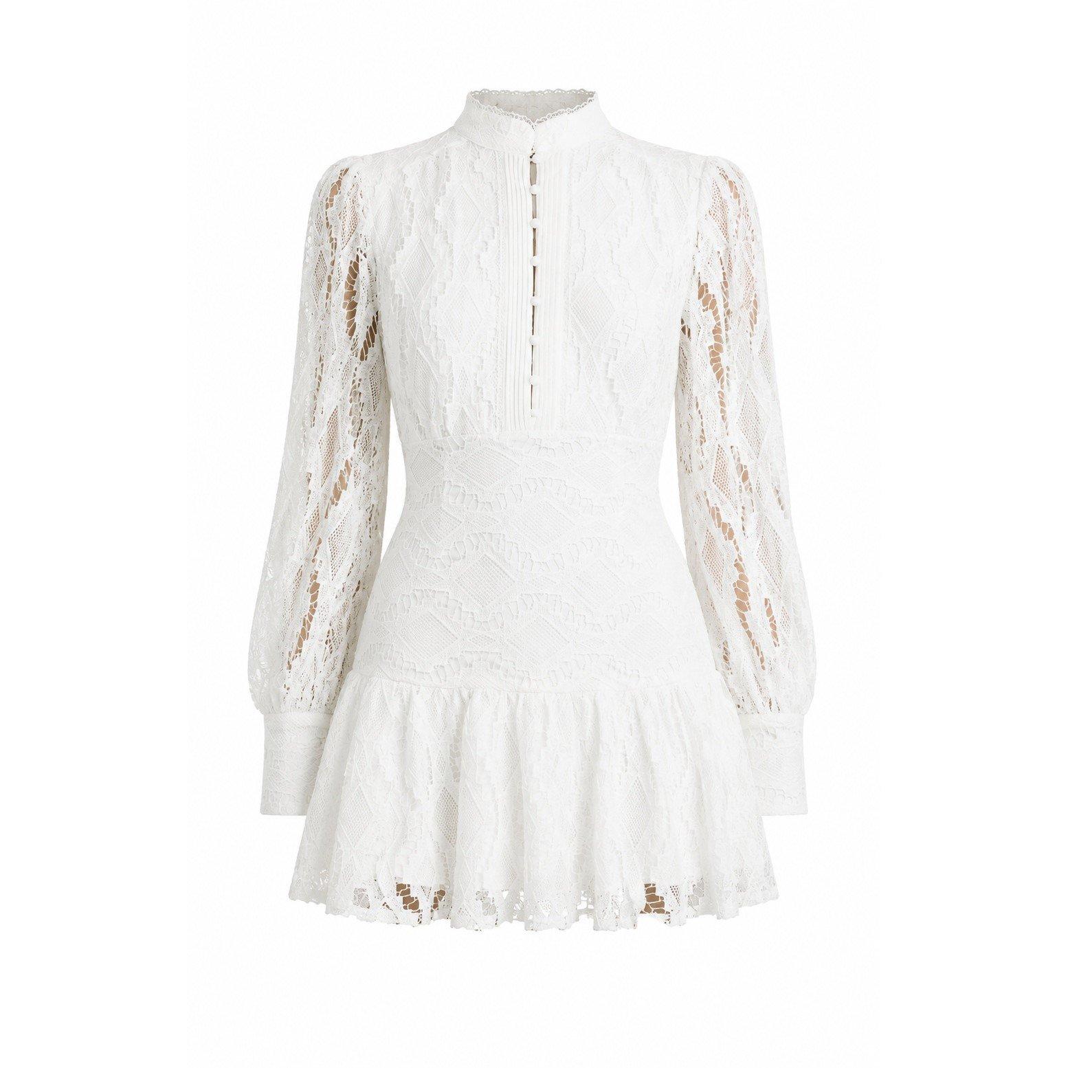 White - Bardot - BD Remy Dress Ld64 - 1