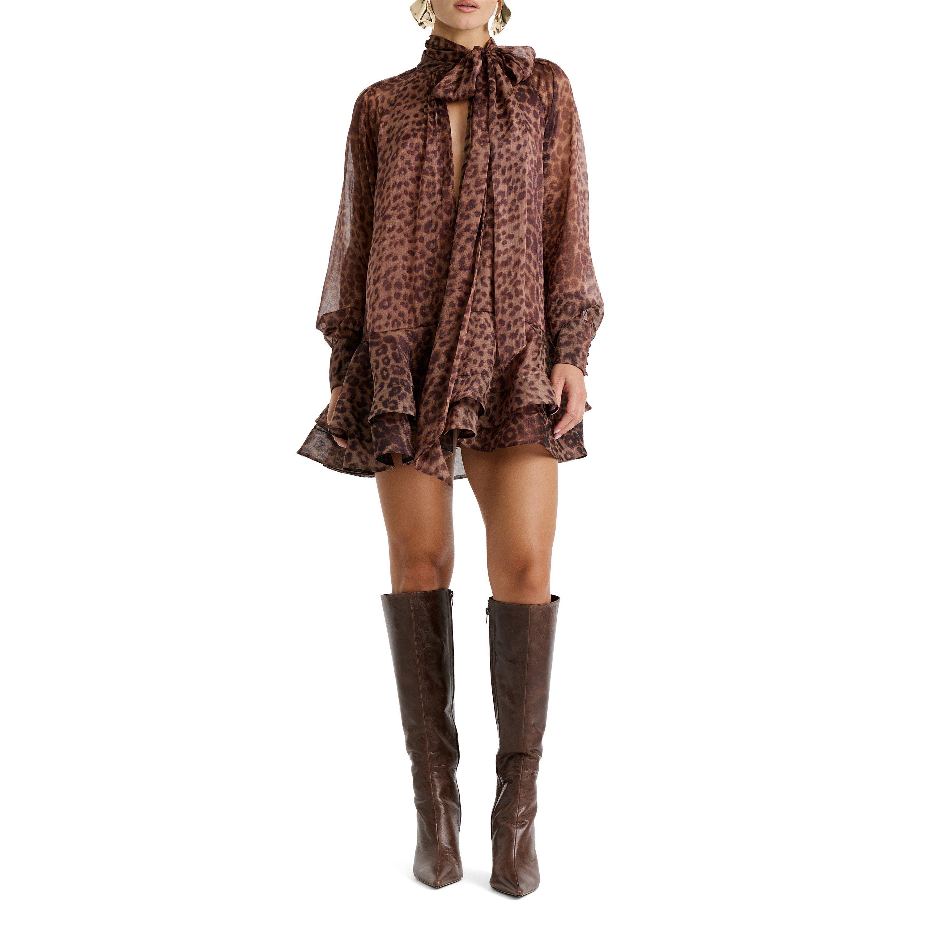 Brown - Bardot - BD Adrie Dress Ld64 - 4