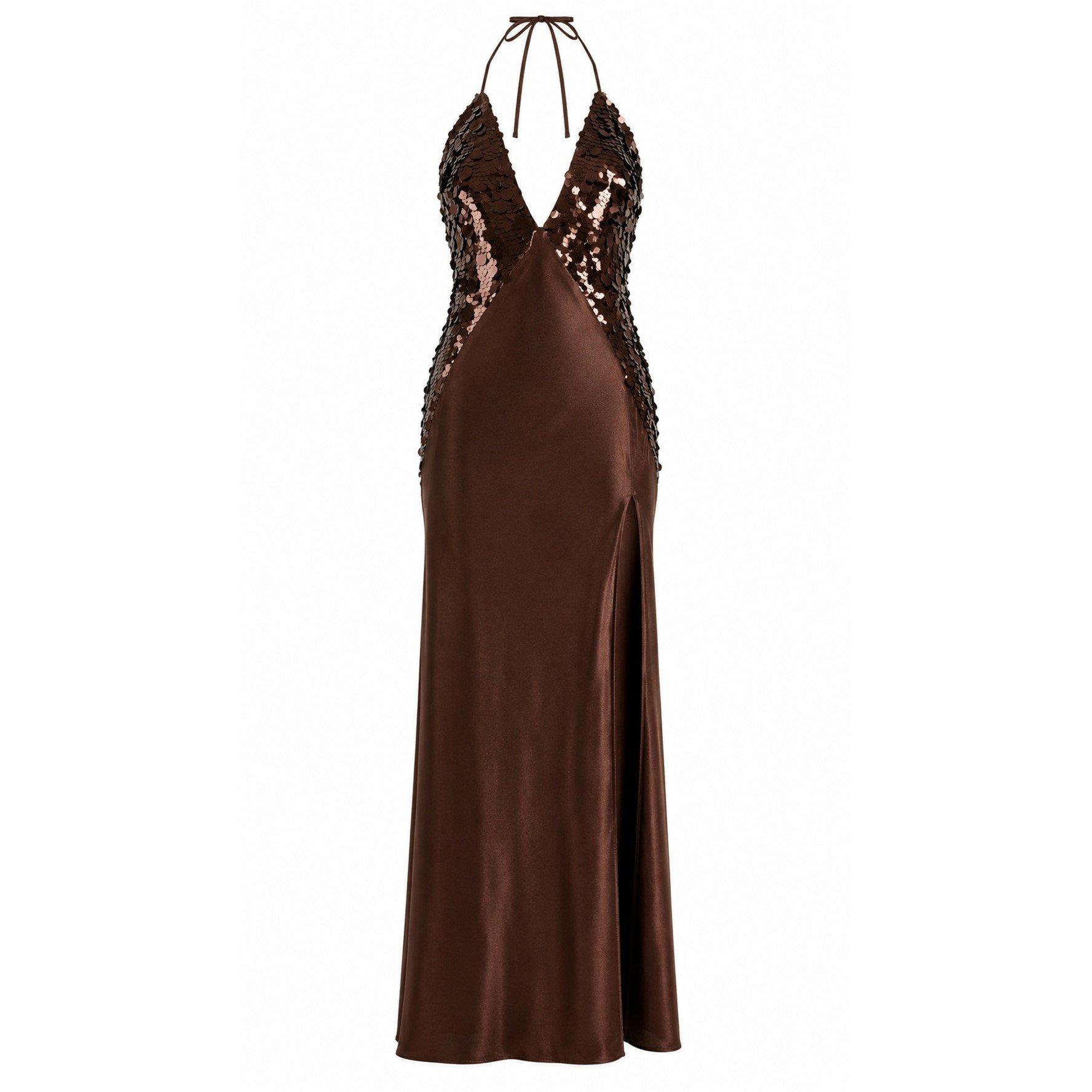 Brown - Bardot - BD Yve Dress Ld64 - 1