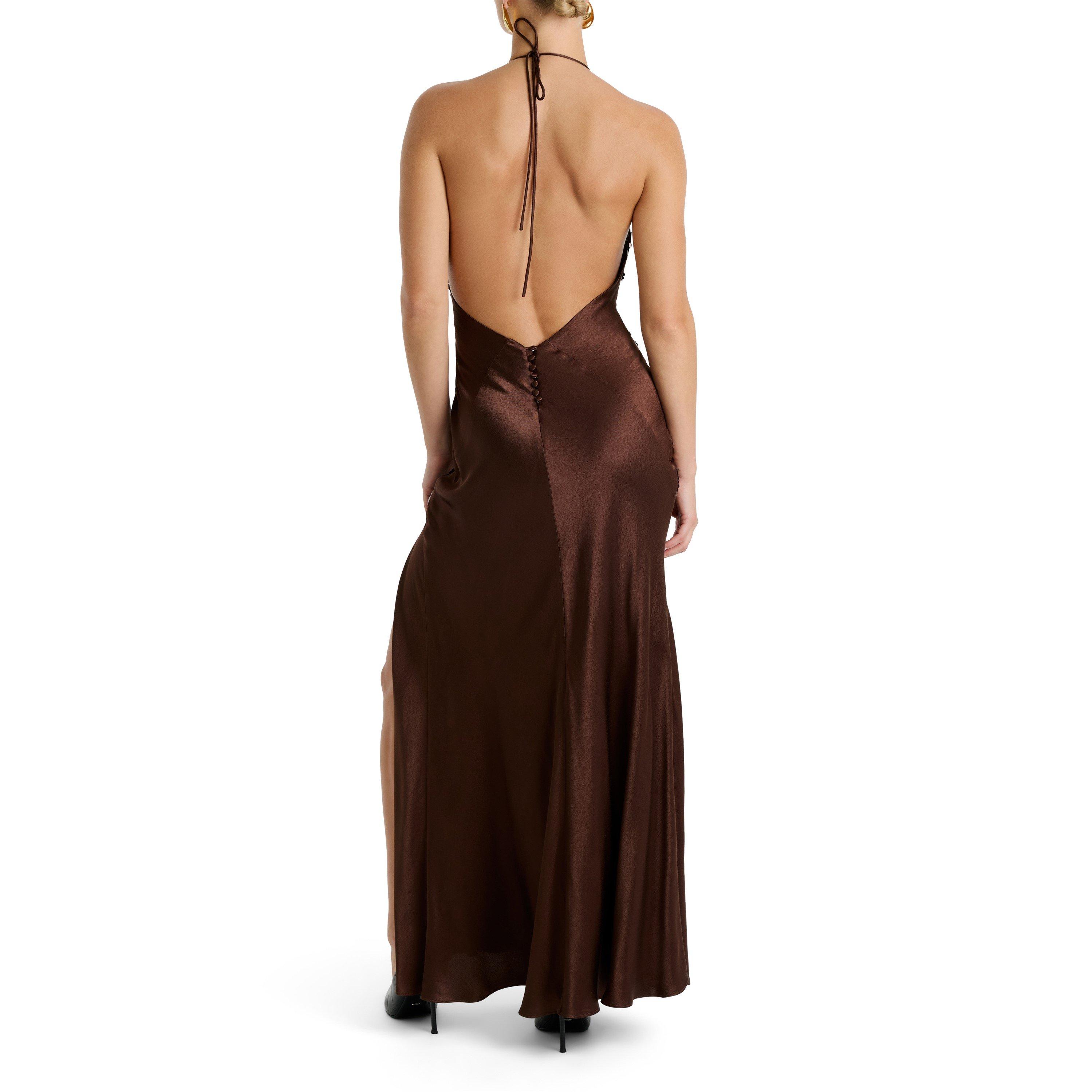 Brown - Bardot - BD Yve Dress Ld64 - 5