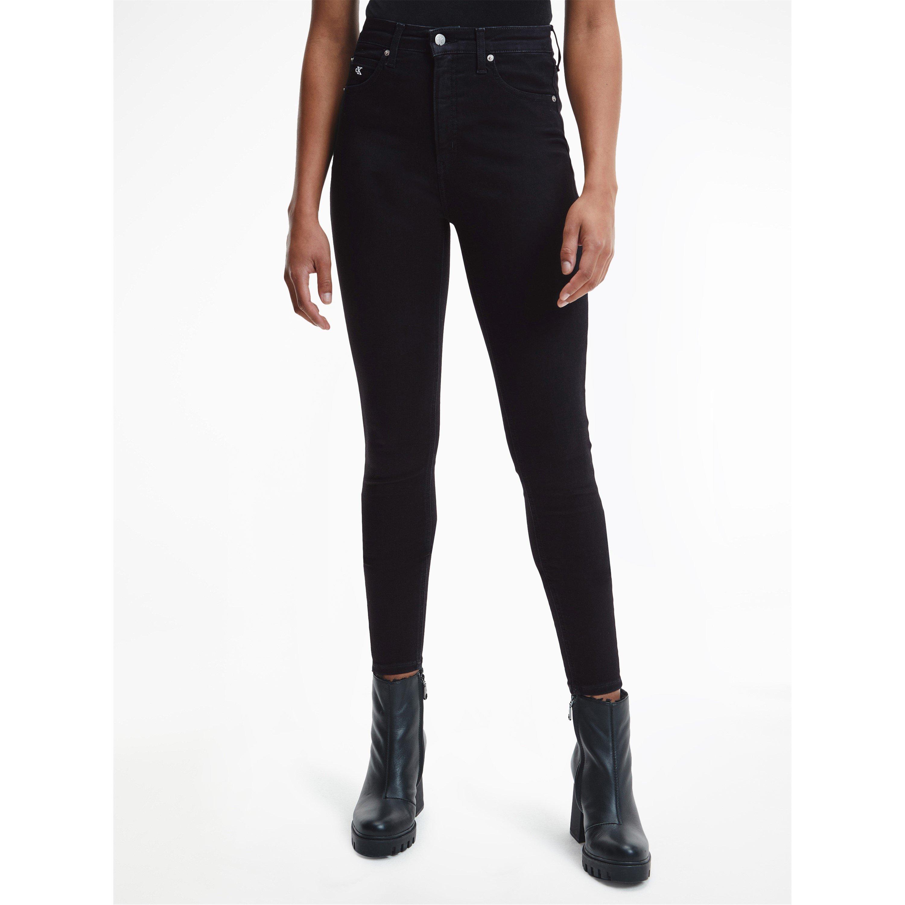 Denim Black - Calvin Klein Jeans - Rise Super Skinny Jeans - 2