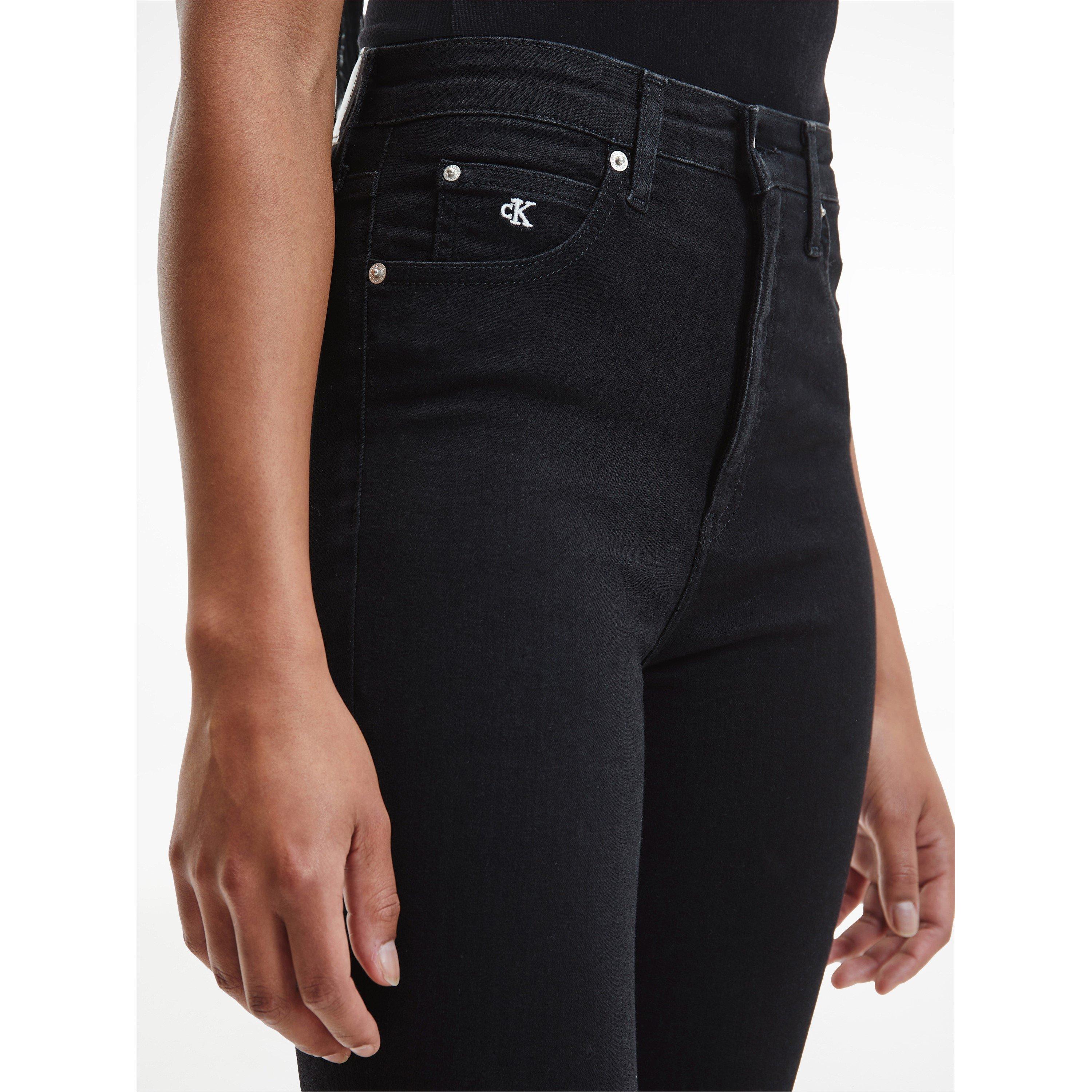 Denim Black - Calvin Klein Jeans - Rise Super Skinny Jeans - 4