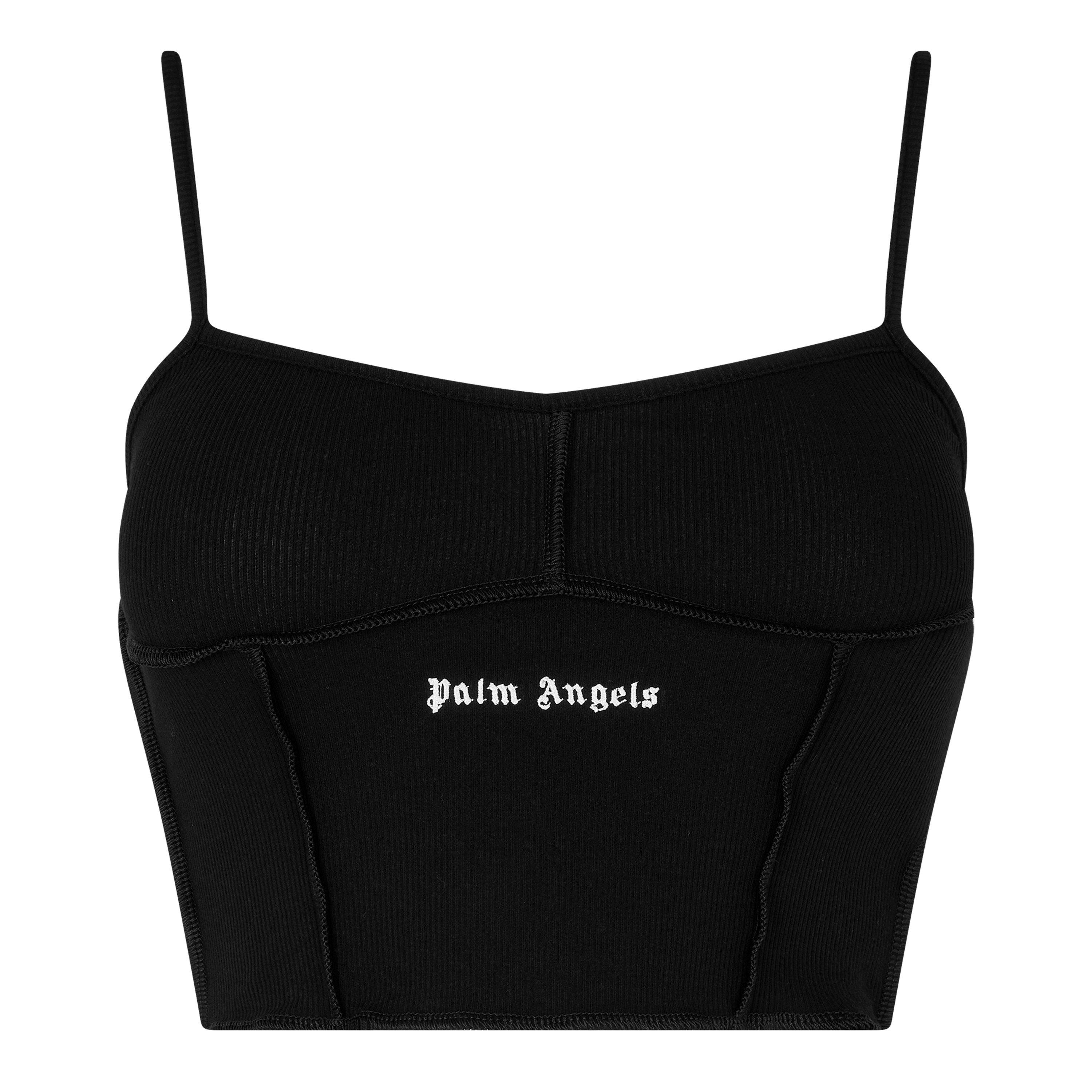 Black 1003 - Palm Angels - Rib Logo Tank - 5