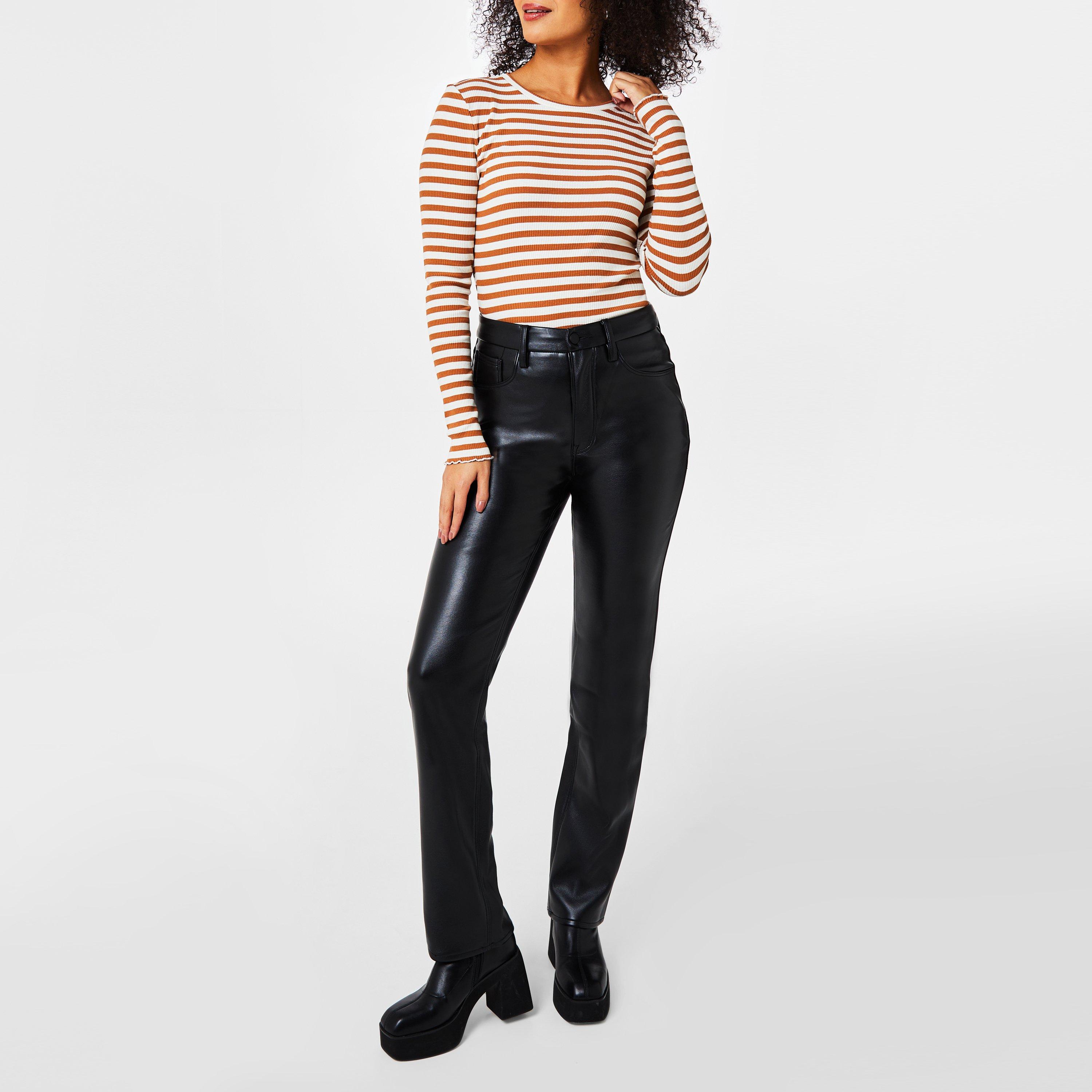 Brown - Selected Femme - Anna Long Sleeve T-shirt - 2