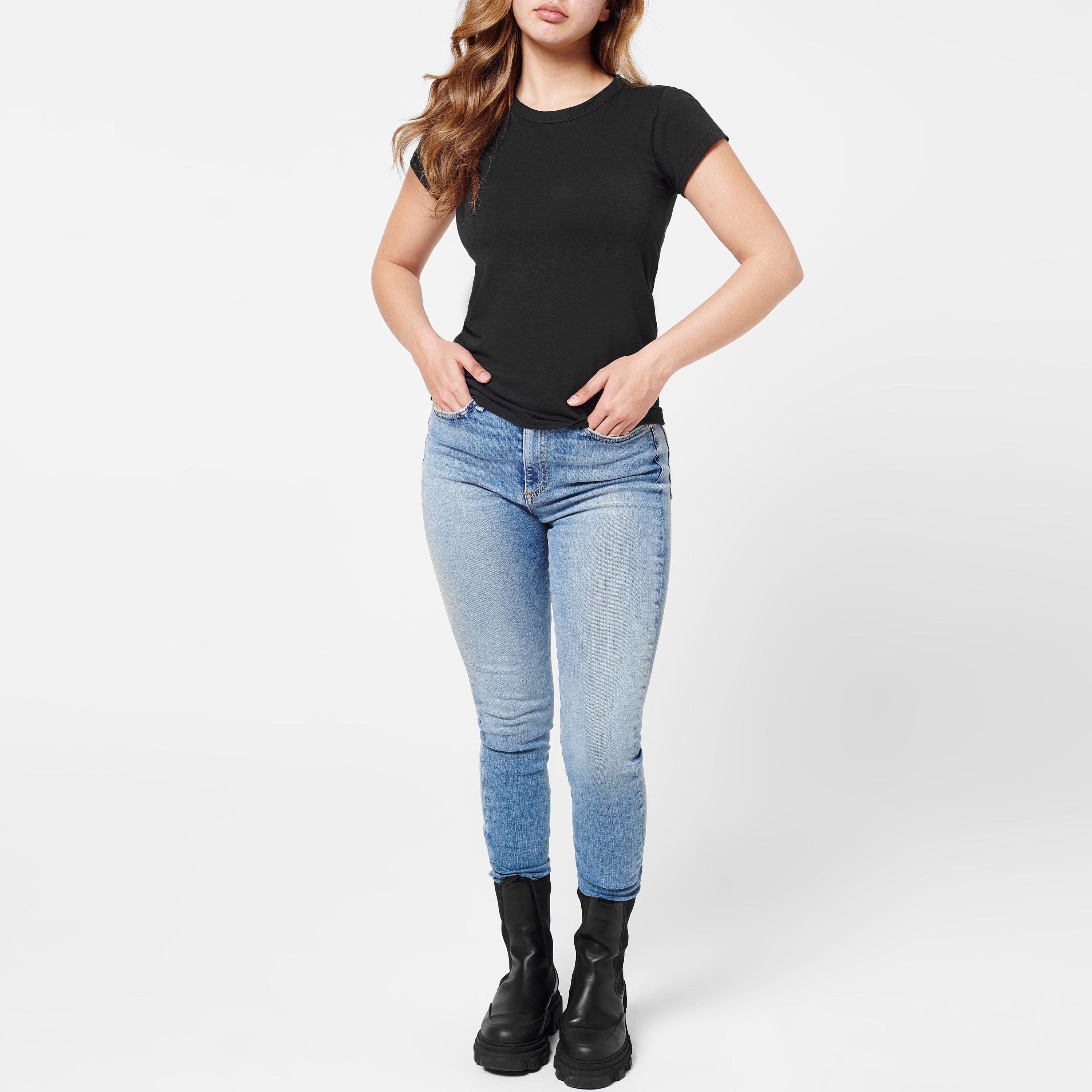 Ellerly - Rag and Bone - High Rise Ankle Skinny Jeans - 2