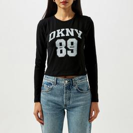 DKNY 1989 Logo Long Sleeve T Shirt