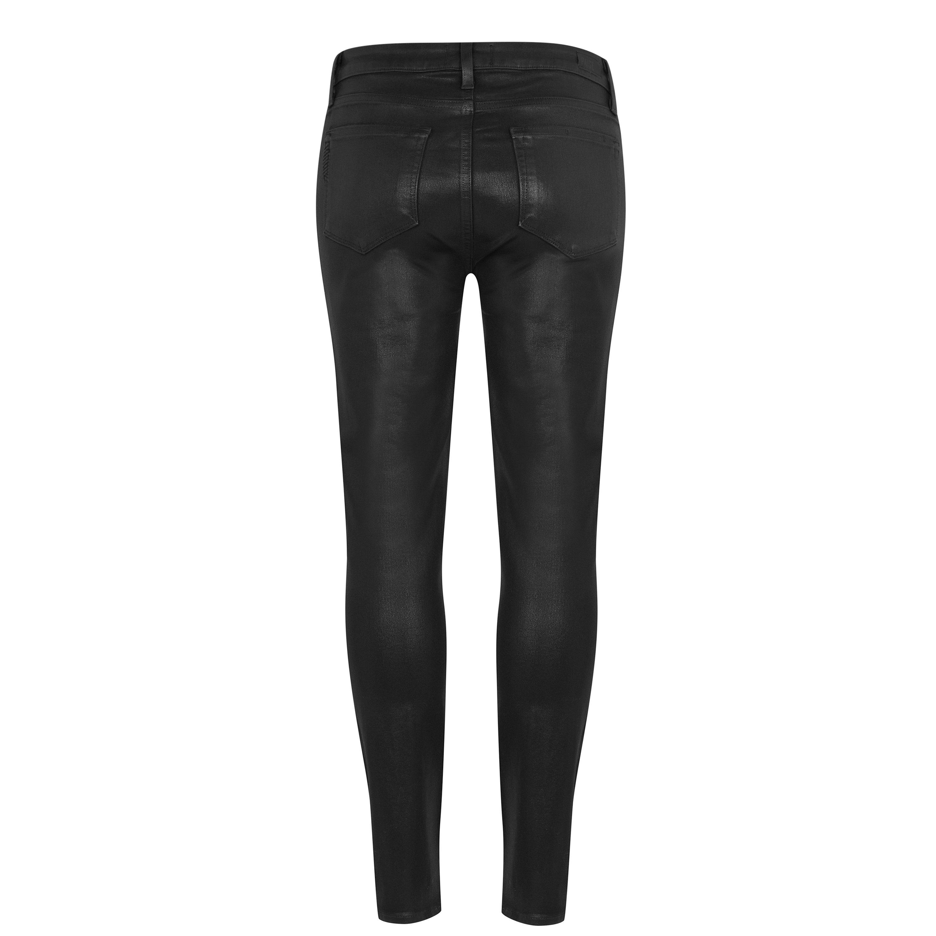 Black Fog Lu - Paige - Hoxton Ankle Skinny Jeans Womens - 7