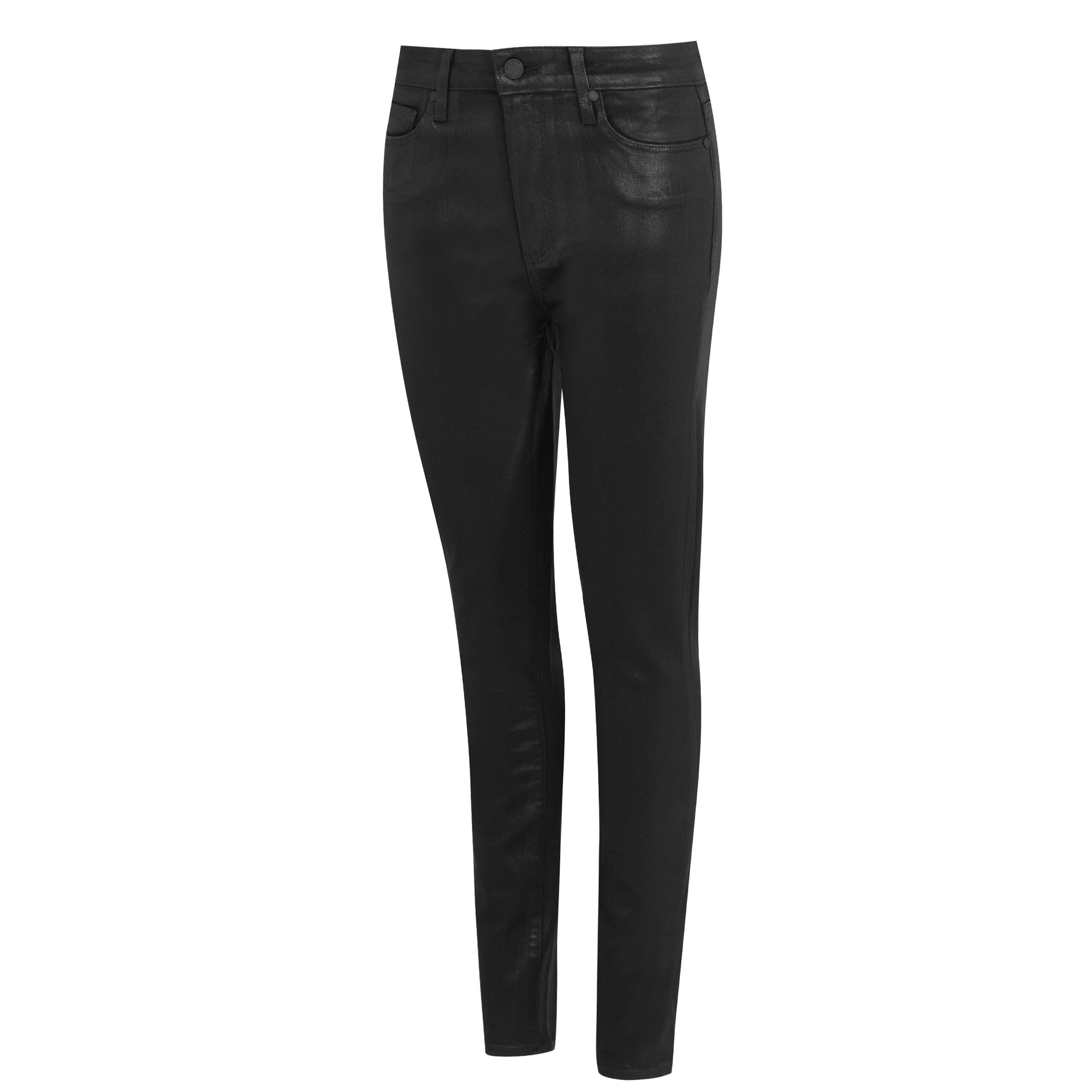 Black Fog Lu - Paige - Hoxton Ankle Skinny Jeans Womens - 8