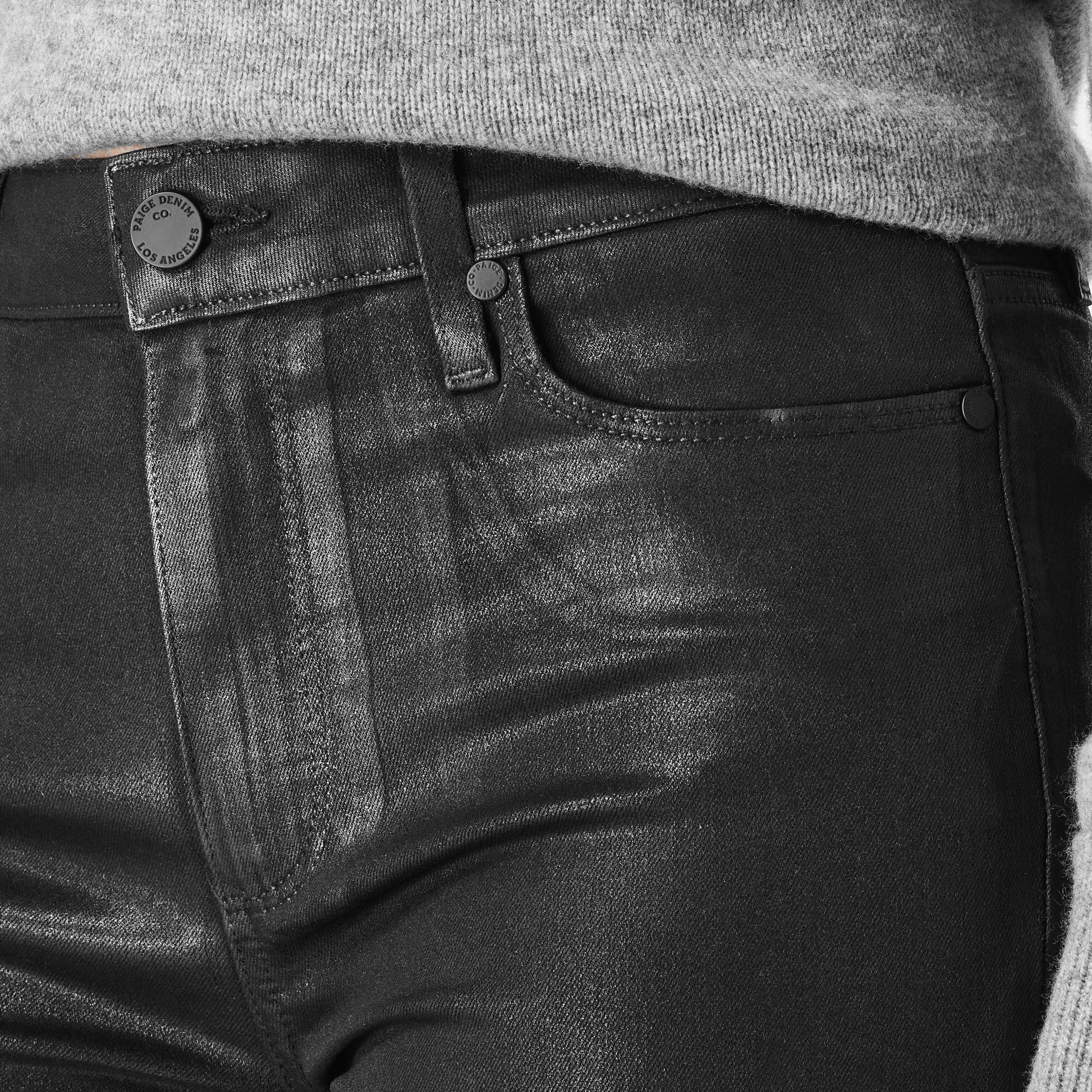 Black Fog Lu - Paige - Hoxton Ankle Skinny Jeans Womens - 5