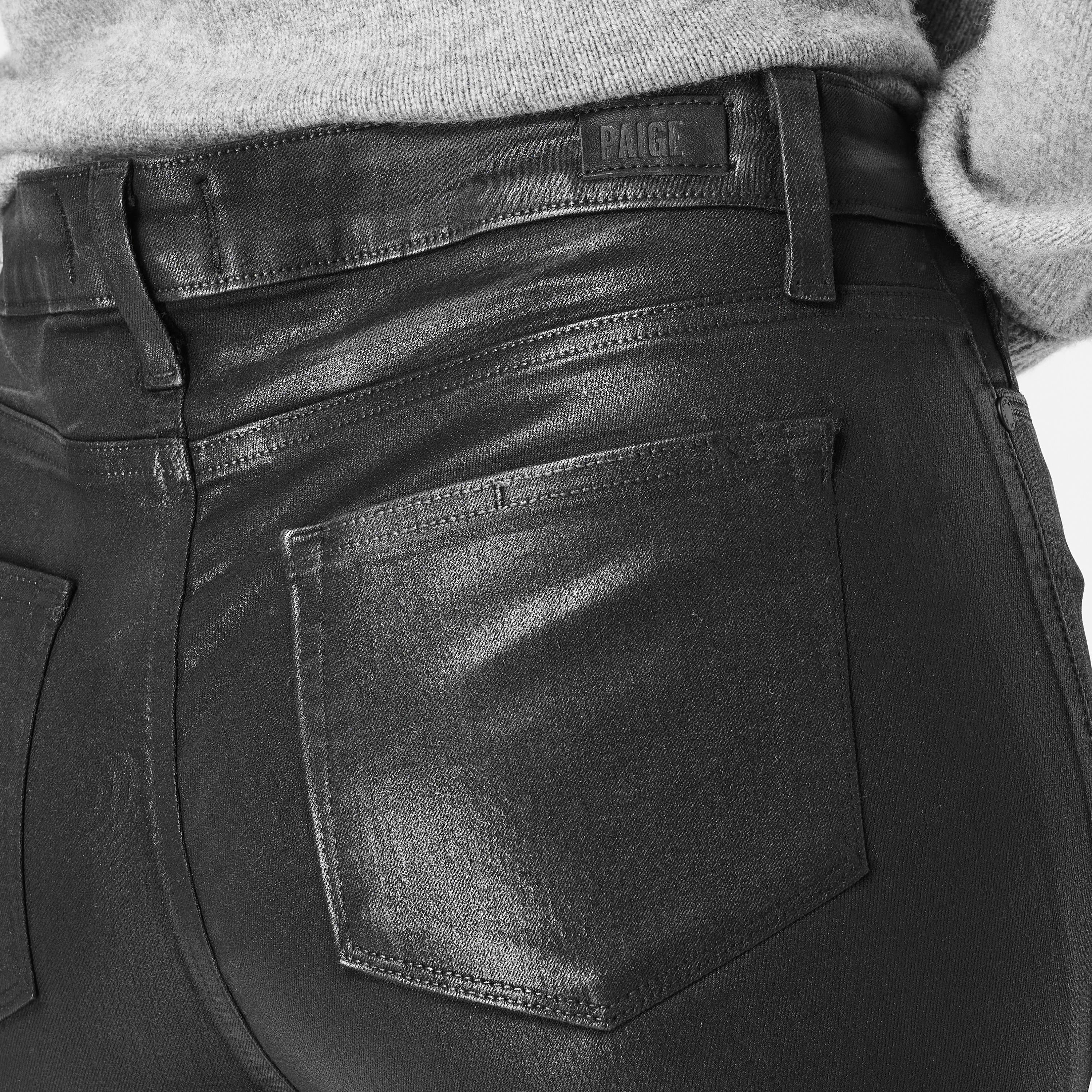 Black Fog Lu - Paige - Hoxton Ankle Skinny Jeans Womens - 6