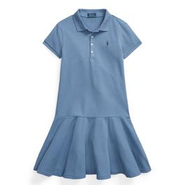 Polo Ralph Lauren Logo Polo Dress Girls