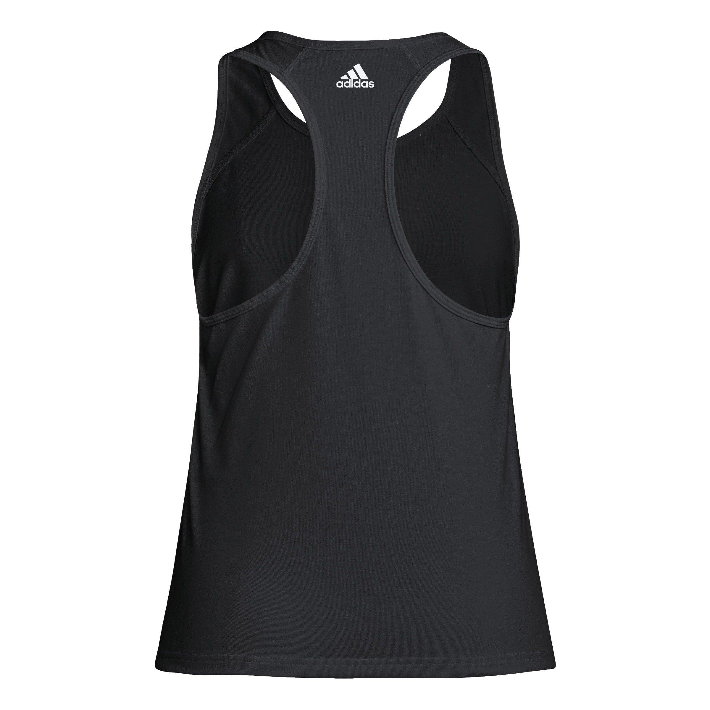 adidas Womens Essentials Linear Loose Tank Top Racerback Veste Sports World