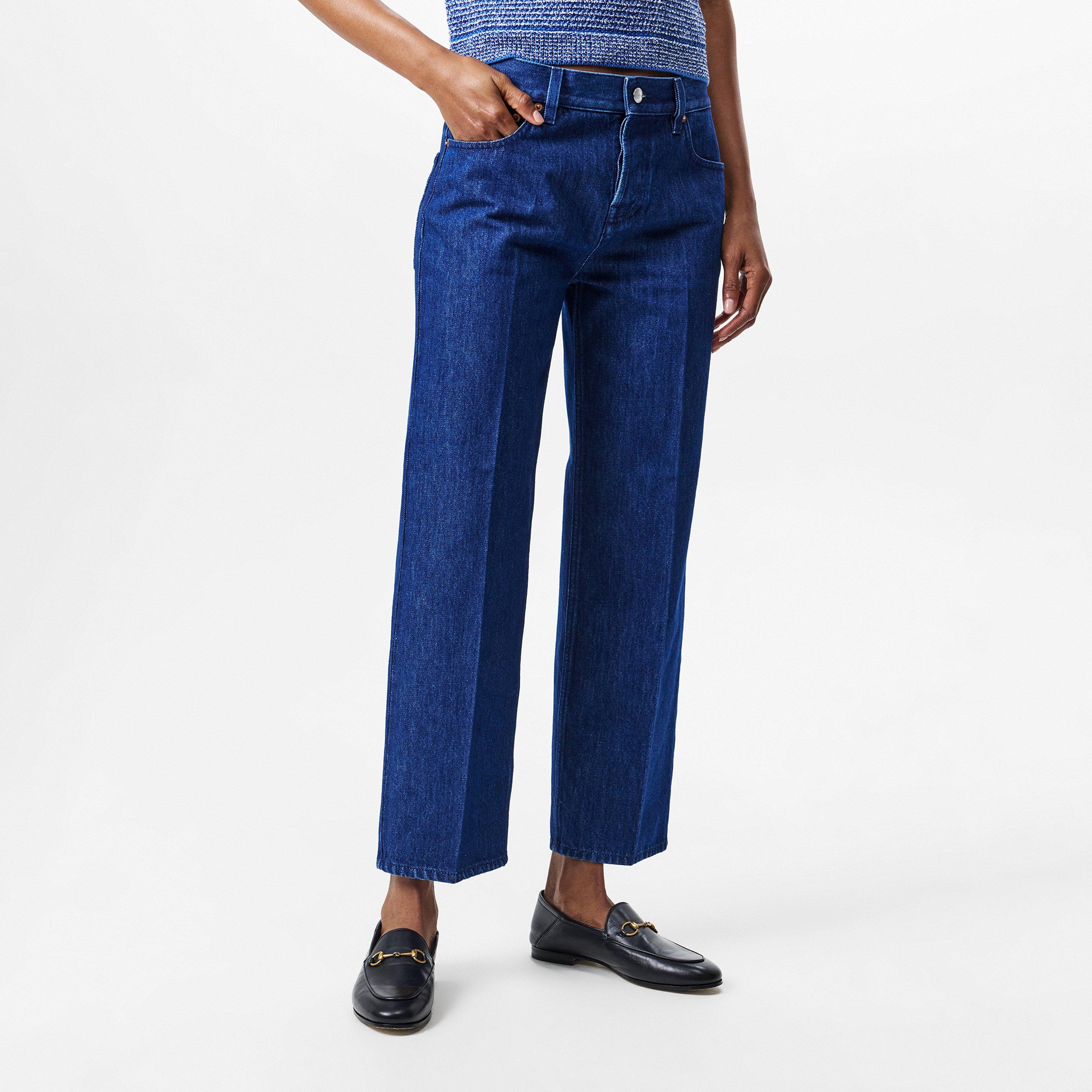 Dark Blue - Gucci - Straight Leg Jeans - 3