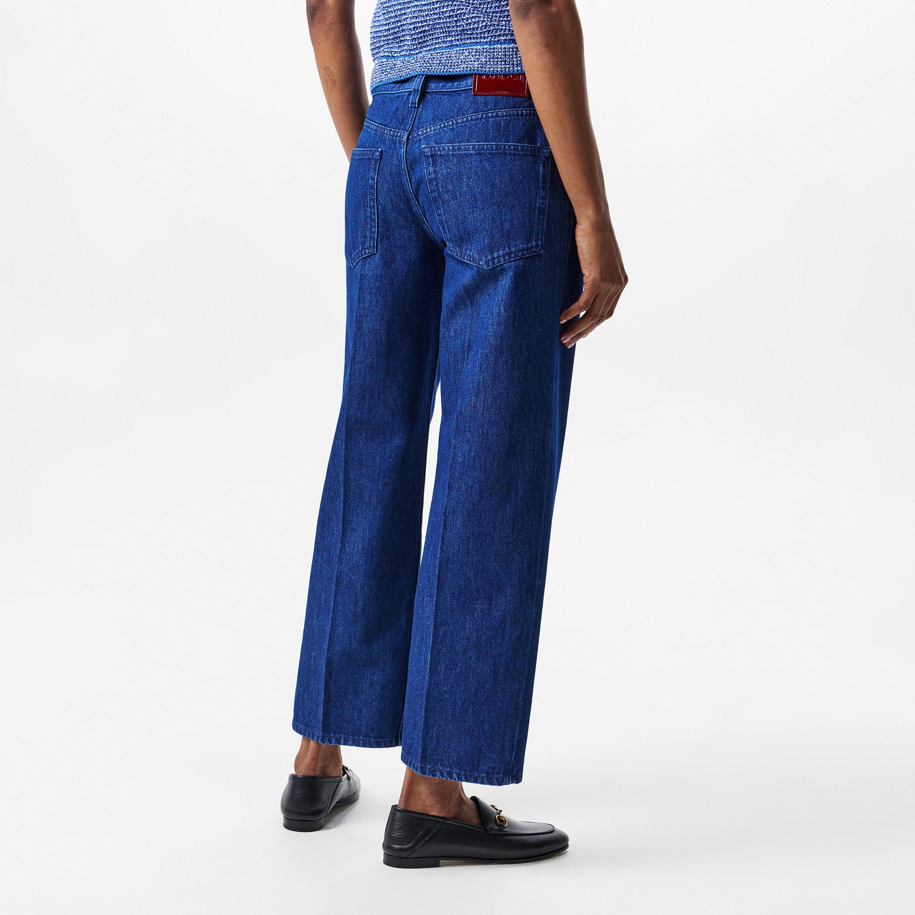 Dark Blue - Gucci - Straight Leg Jeans - 4