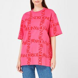 JW Anderson Logo Grid T Shirt