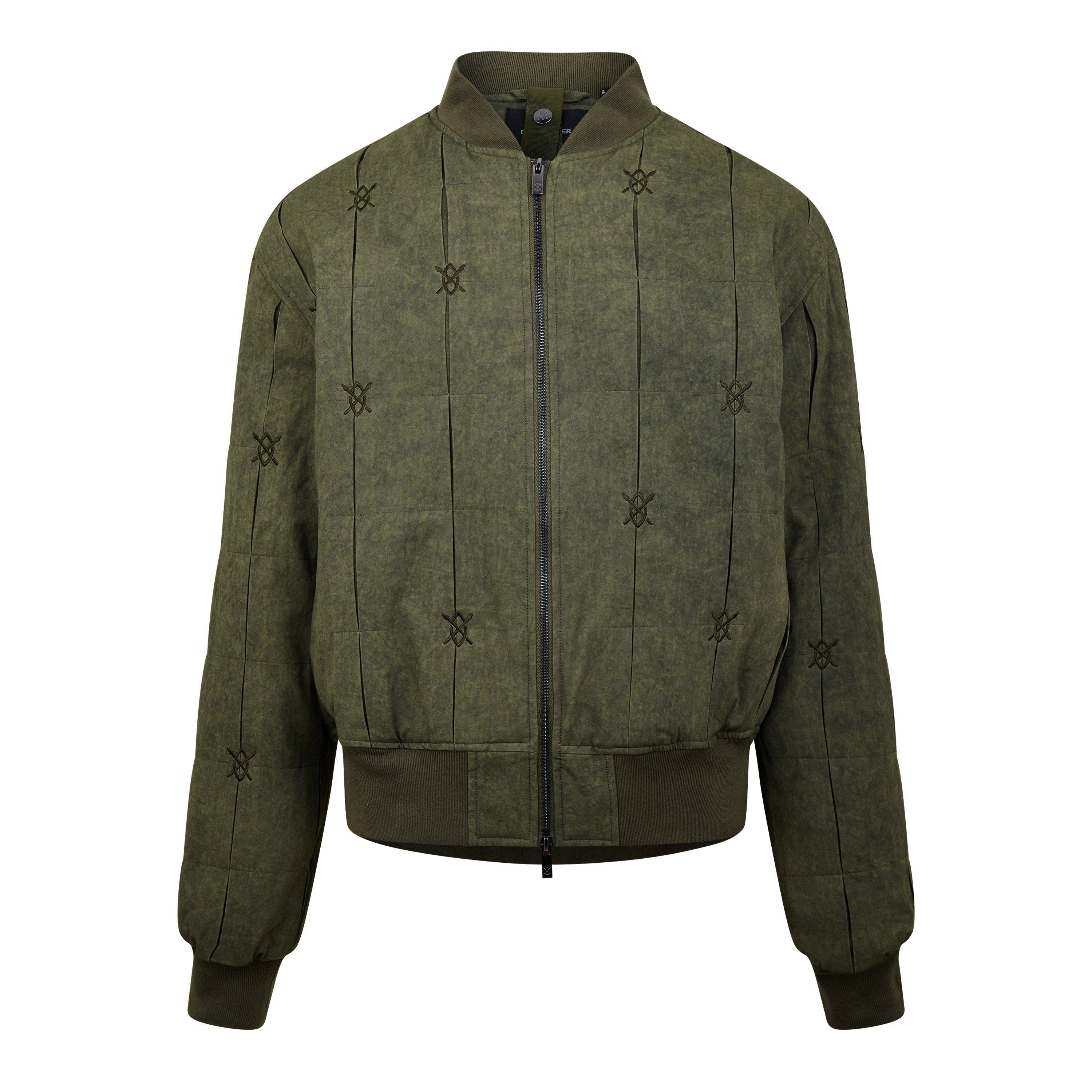 Khaki - Daily Paper - Men's Rasal Bomber Jacket - 4