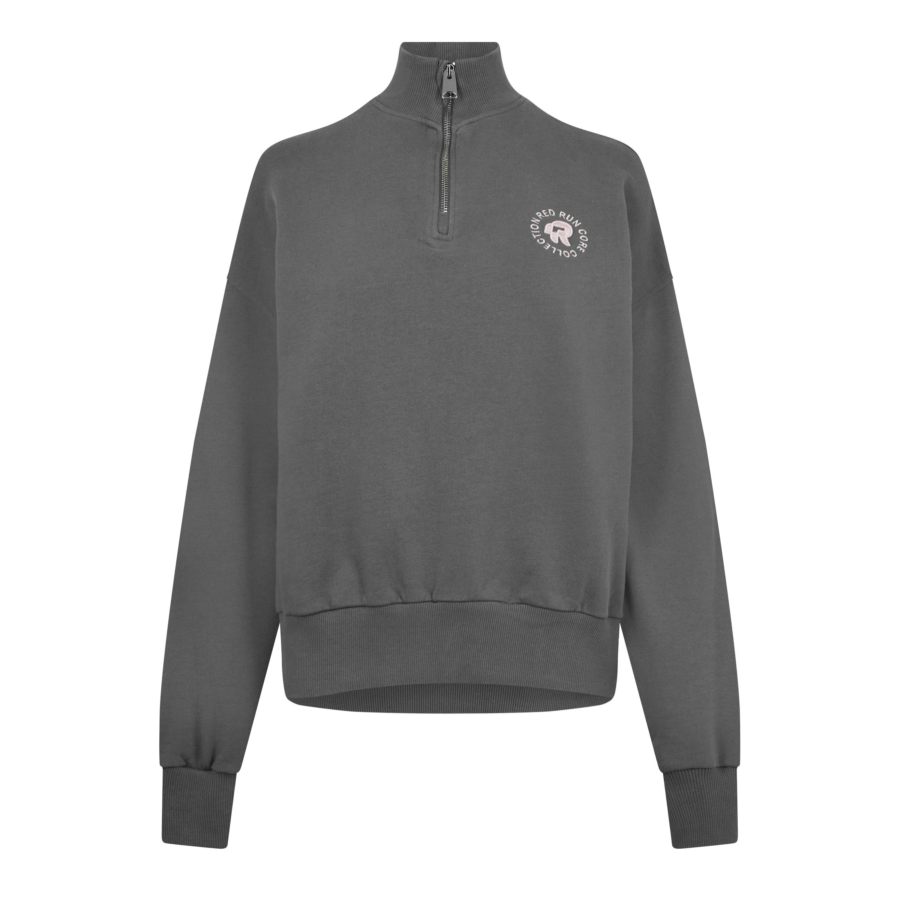 Sand Storm - Red Run - Quarter Zip Cotton Jumper - 8