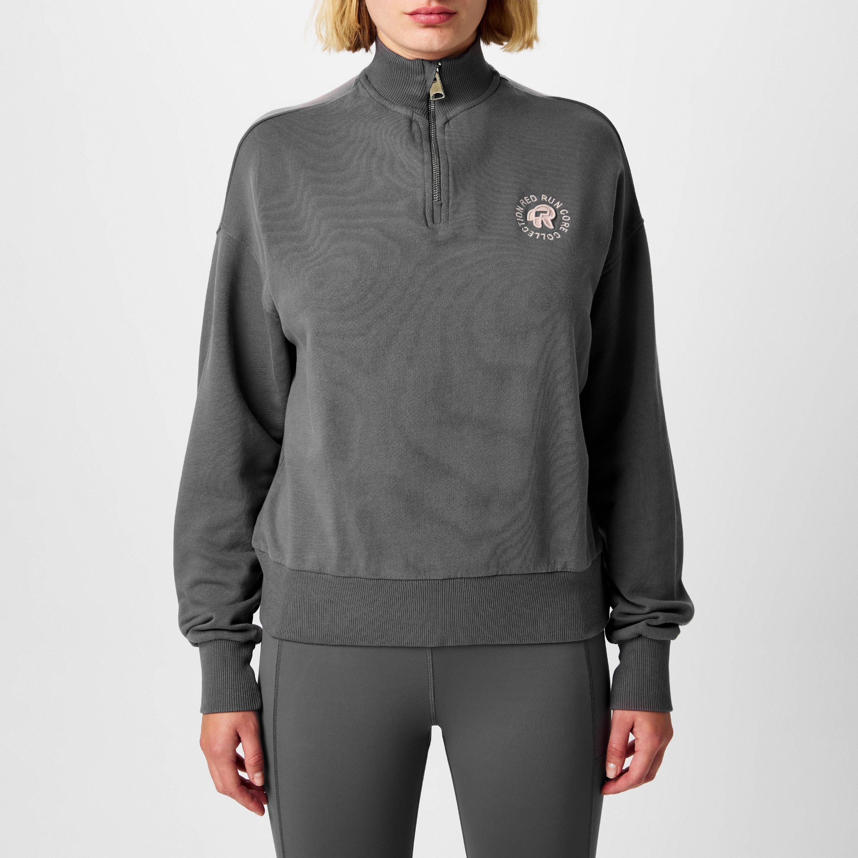 Sand Storm - Red Run - Quarter Zip Cotton Jumper - 3