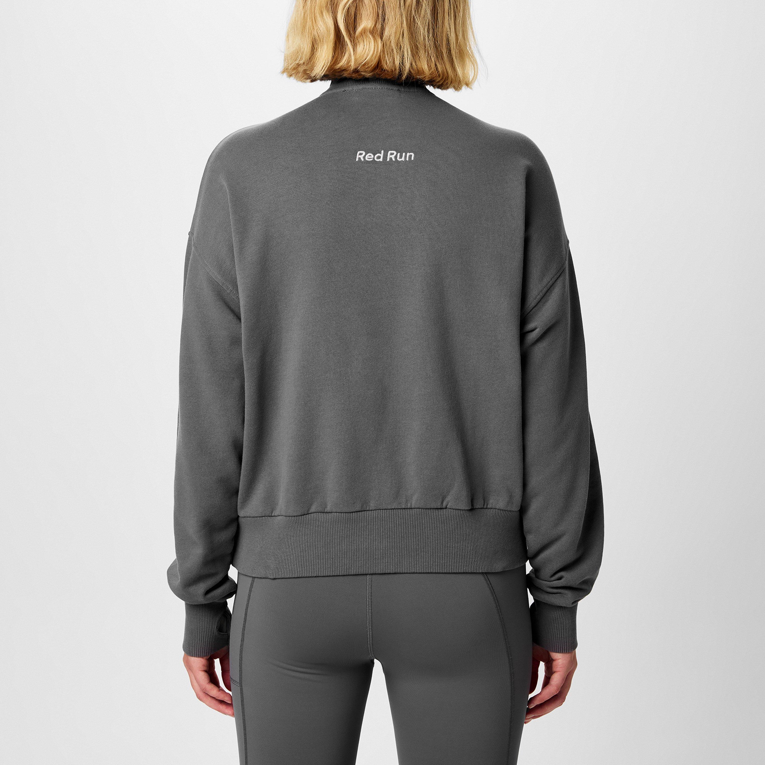 Sand Storm - Red Run - Quarter Zip Cotton Jumper - 4