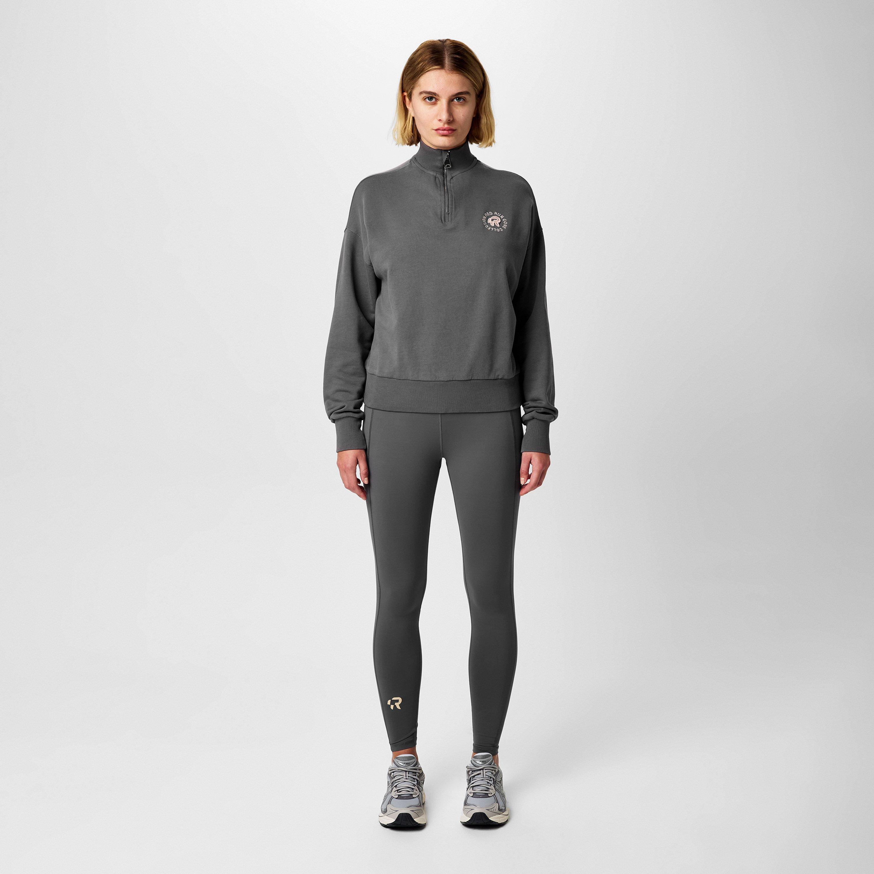 Sand Storm - Red Run - Quarter Zip Cotton Jumper - 7