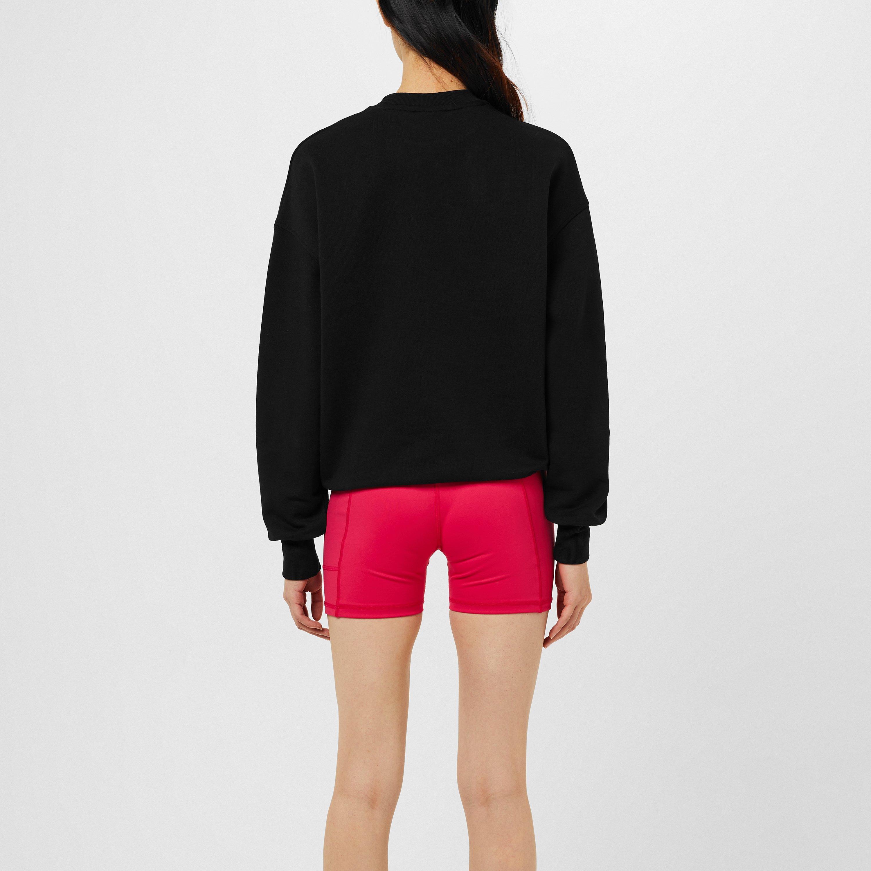 Black/Multi - Red Run - Women's Graphic Logo Crew Sweatshirt - 3