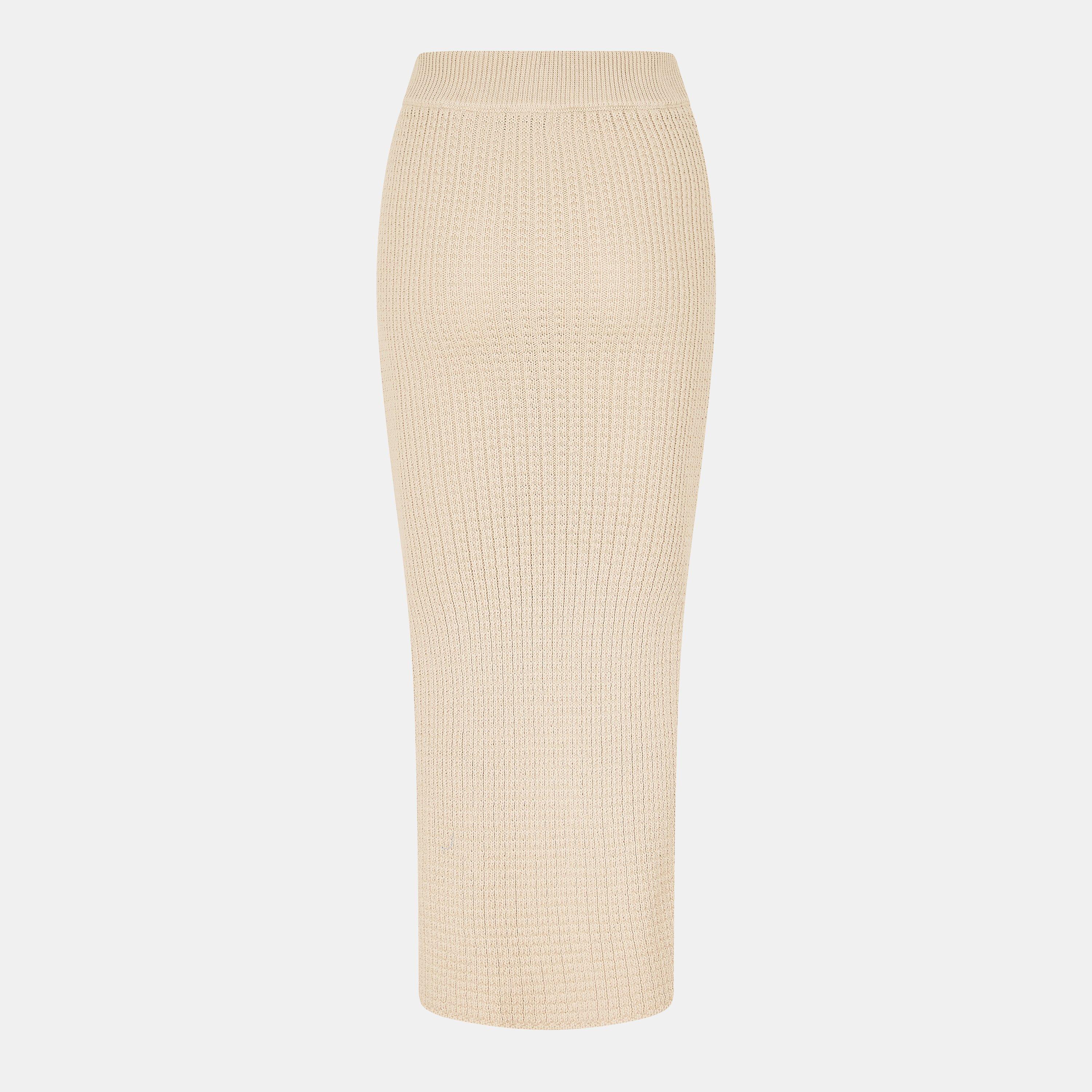 Stone - Jack Wills - Knit Midi Skirt - 2