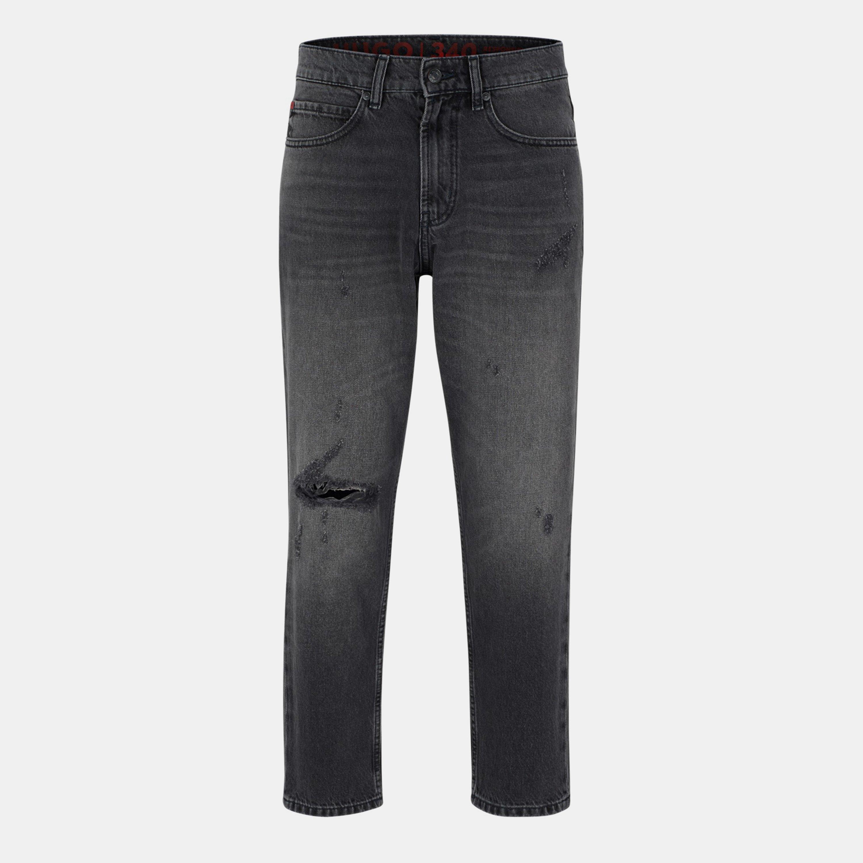 Hugo Men's 340 Jeans - Medium Grey 035 - 32W L