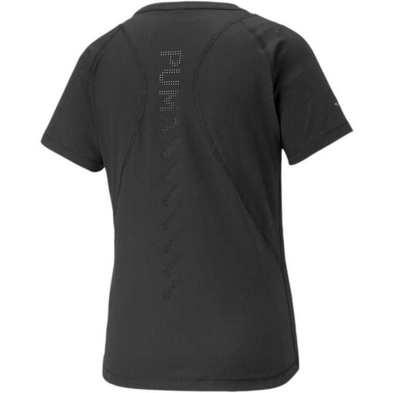Puma Noir - Puma - Rick Owens DRKSHDW longline embroidered front T-shirt - 7