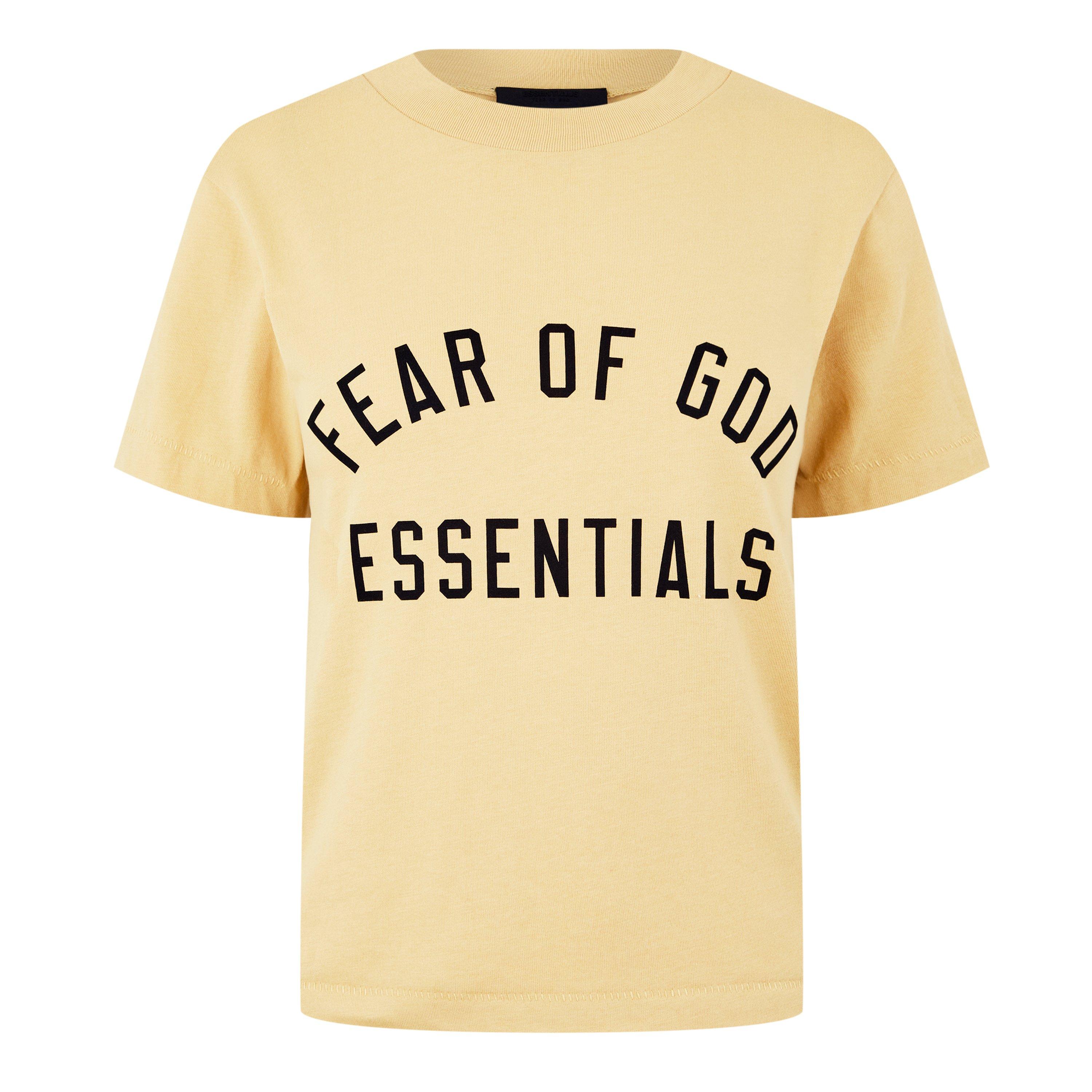 Amber - Fear Of God Essentials - Tri-Blend Crewneck Tee - 5