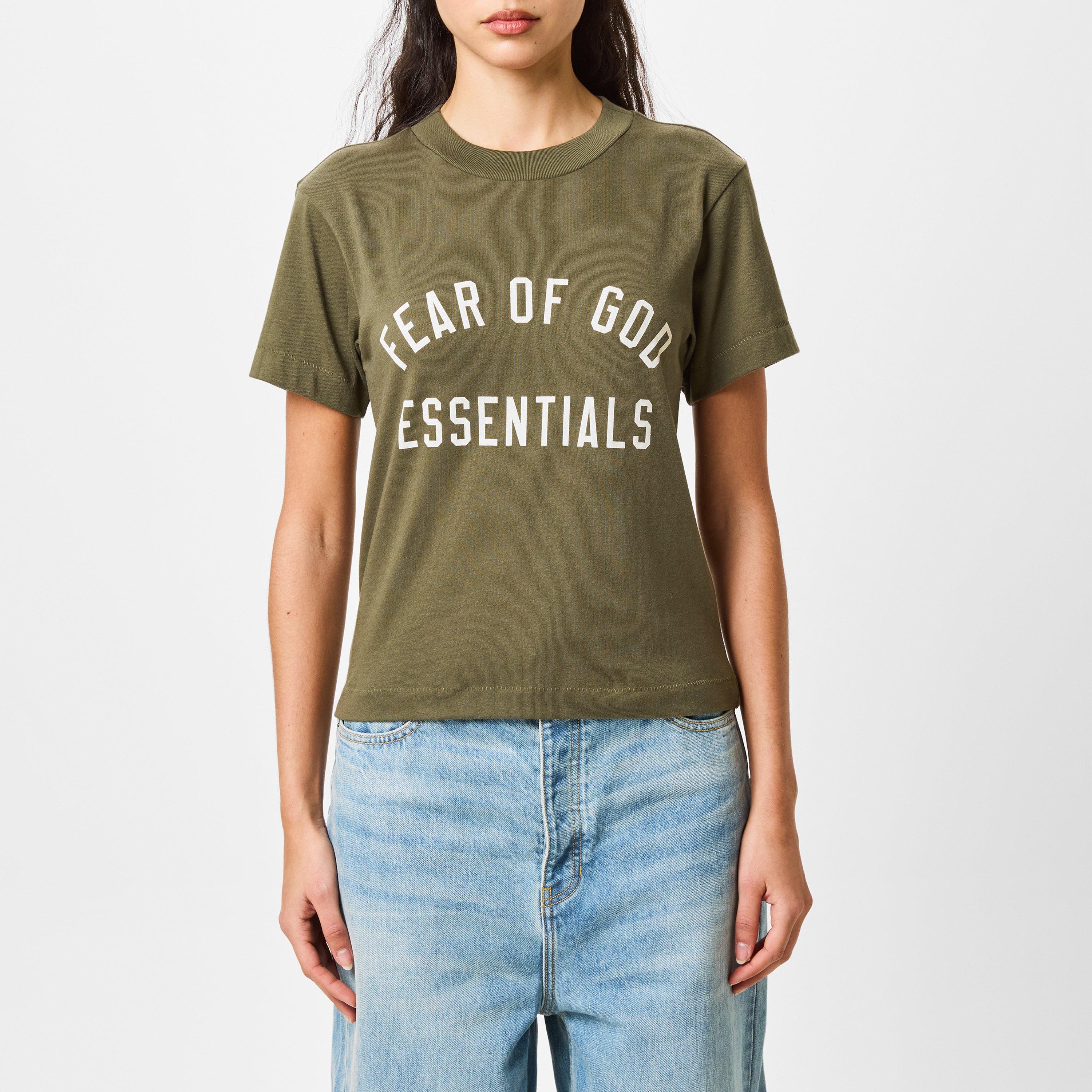 Fear Of God Essentials Tri-Blend Crewneck Tee | USC