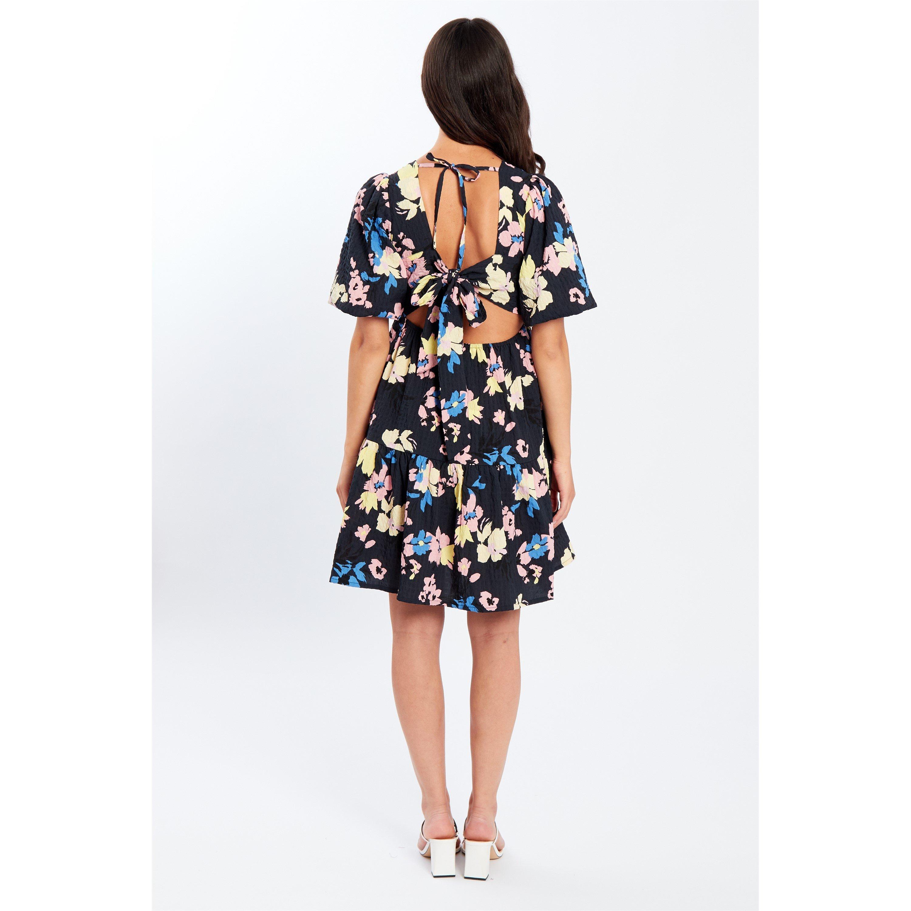 Marinebloemen - Be You - Tiered Tie Back Mini Dress - 2