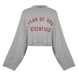 Fear Of God Essentials FGE Front LS Tee Ld51