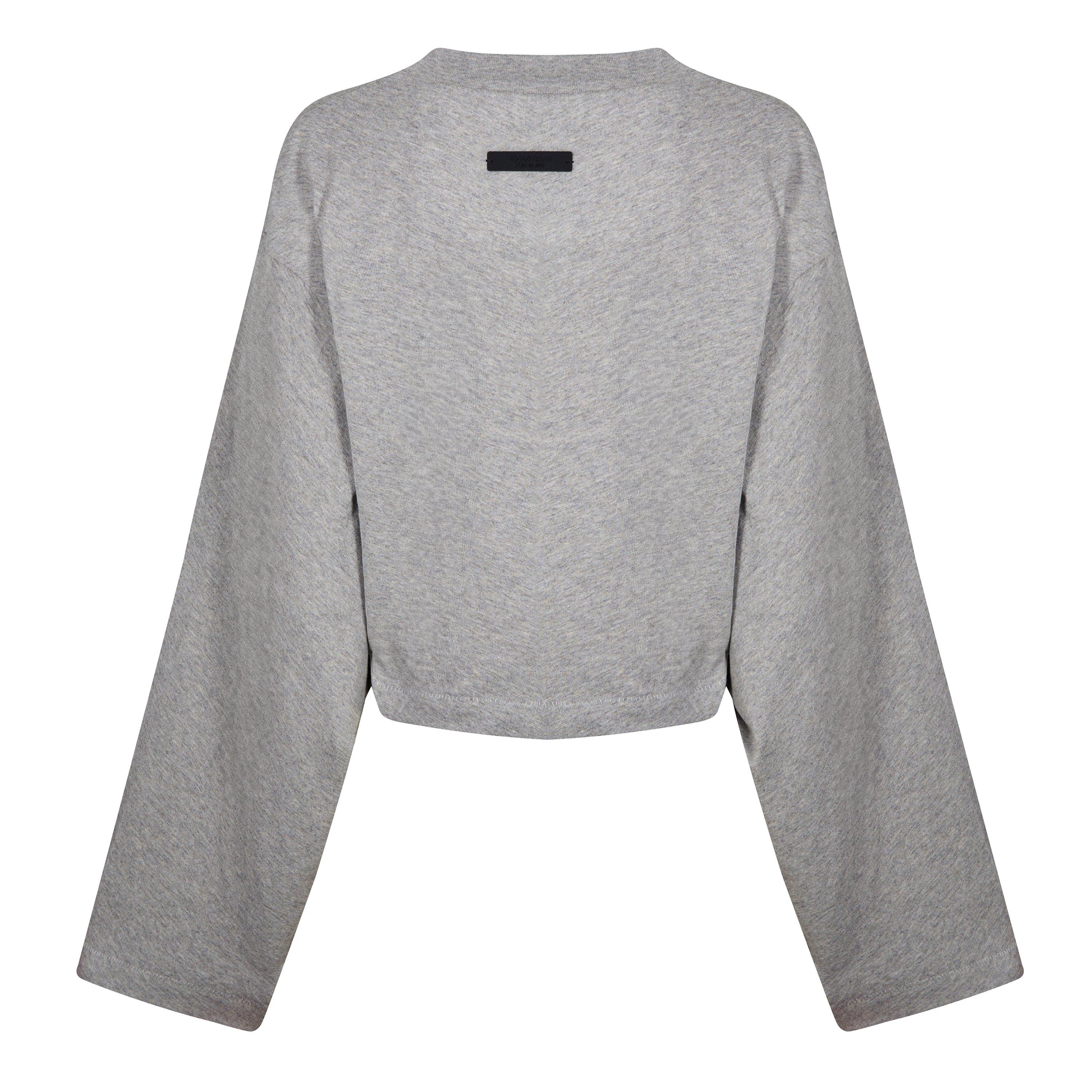 Fear Of God Essentials | Long Sleeve Cropped T-Shirt | Cropped T
