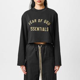 Fear Of God Essentials FGE Front LS Tee Ld51