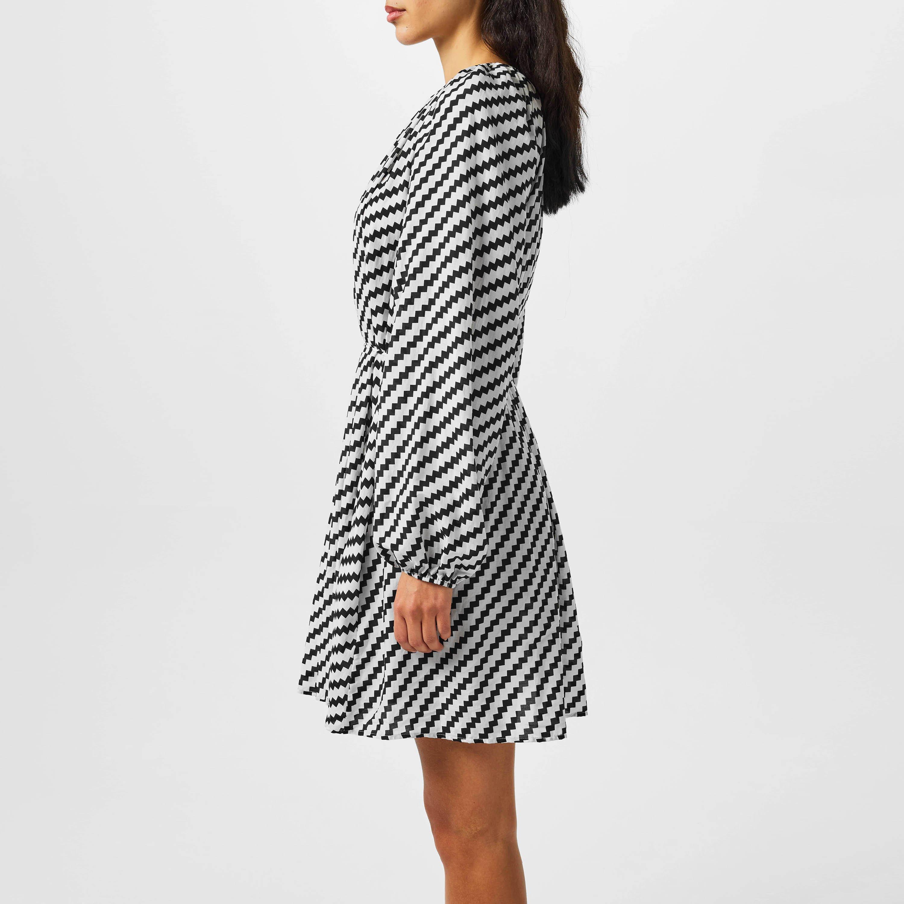 Black Allover - Tommy Hilfiger - Zag  Dress - 2