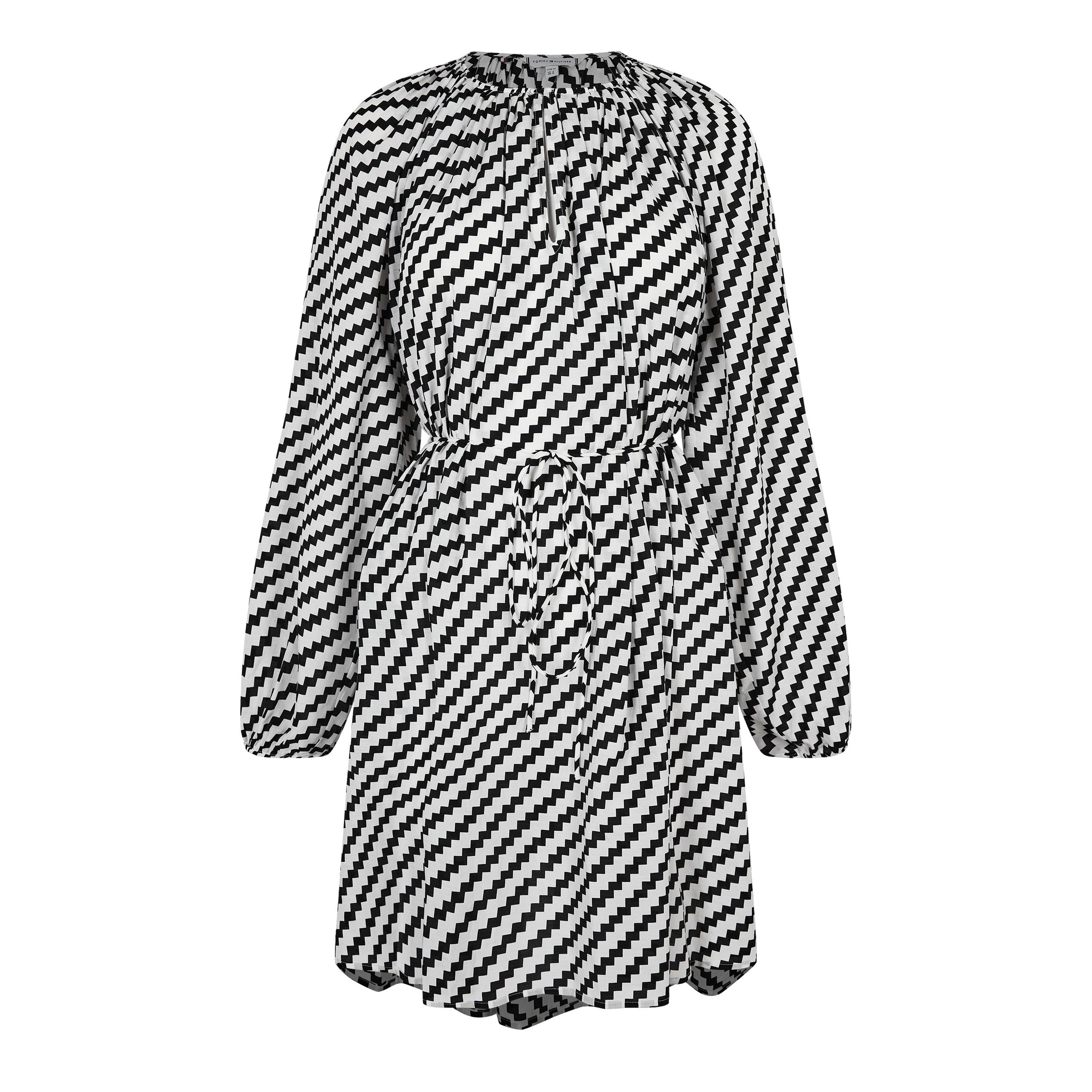 Black Allover - Tommy Hilfiger - Zag  Dress - 5