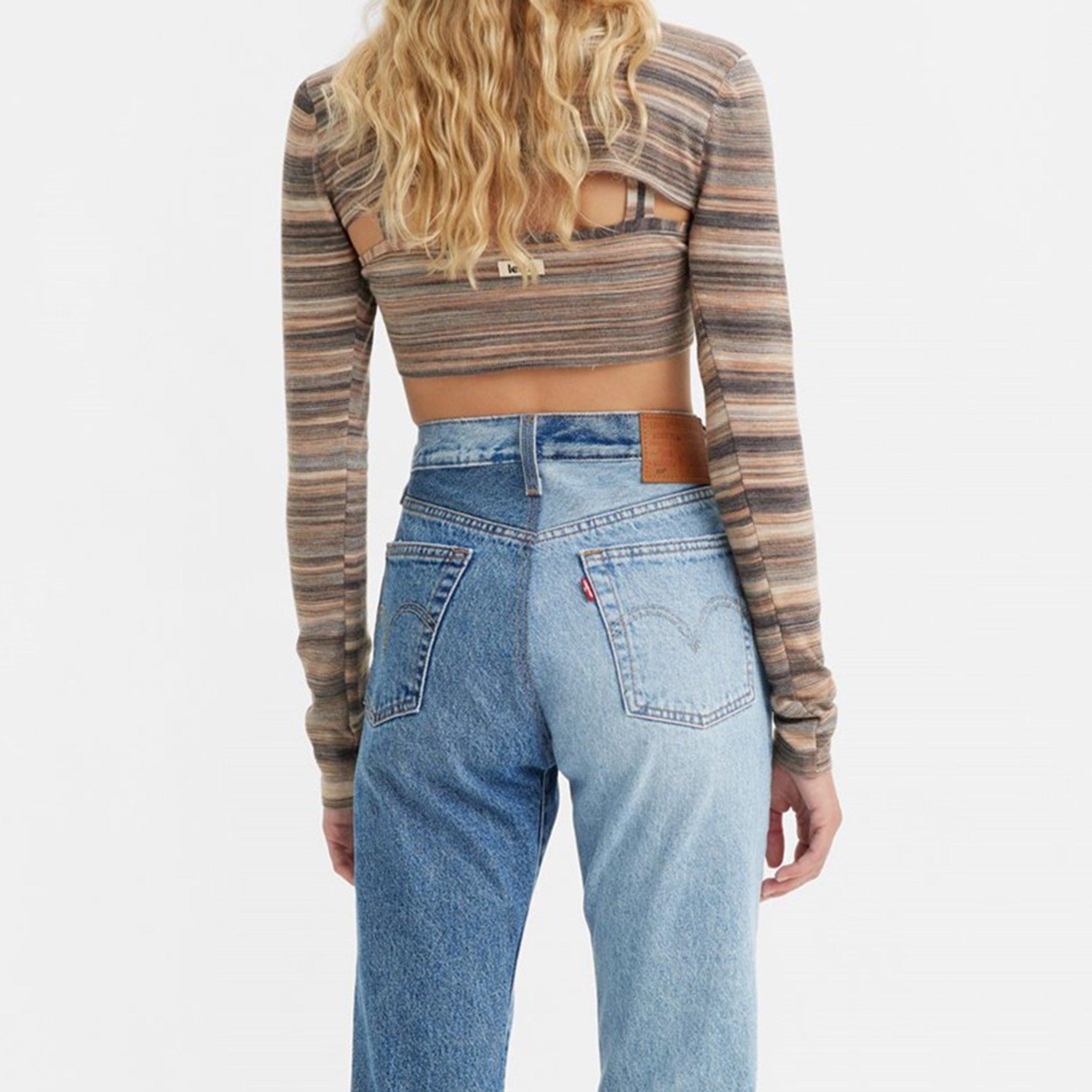 Two Tone Indigo - Levis - Original Two Tone Jeans - 5