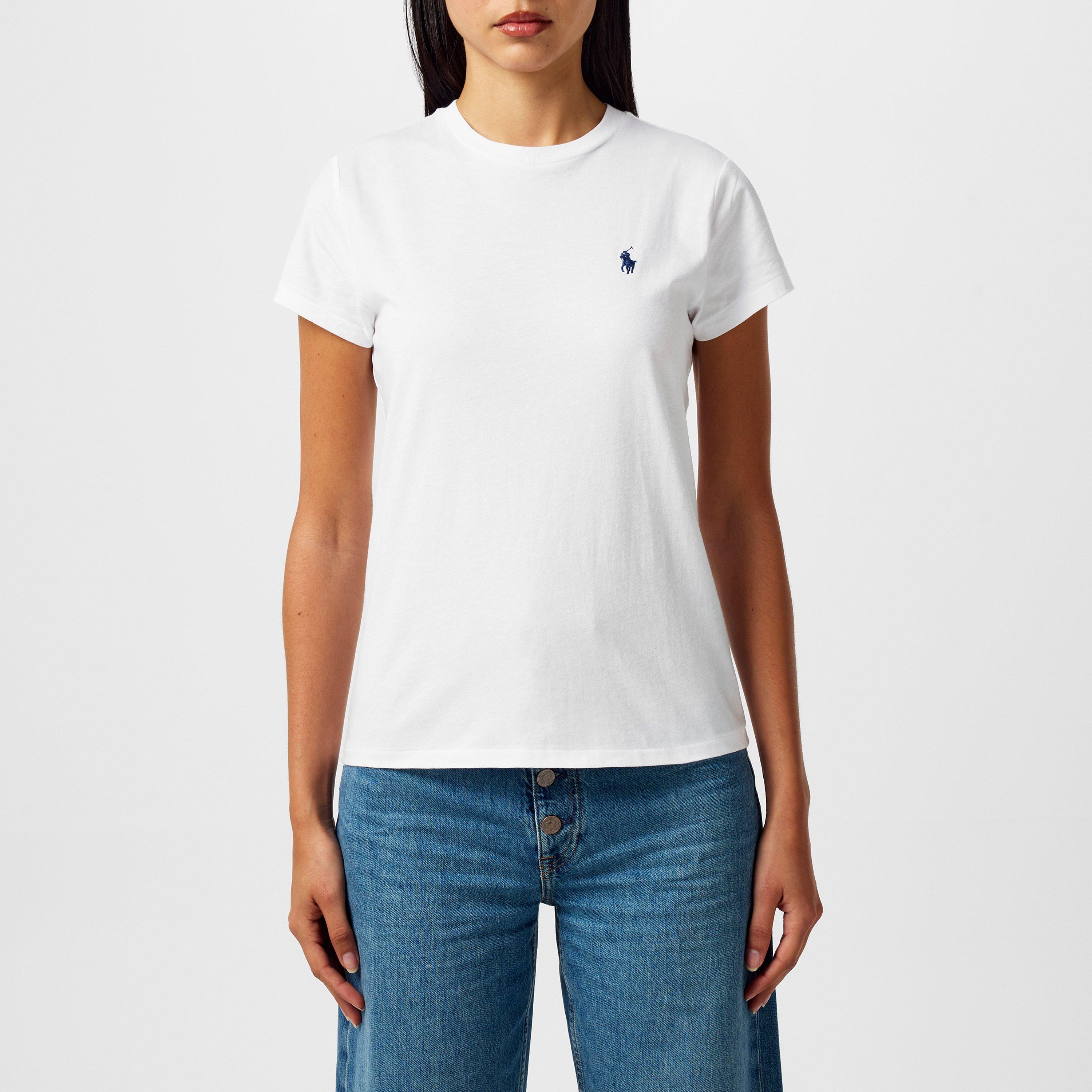 WHITE - Polo Ralph Lauren - Women's Round-Neck T-Shirt - 3