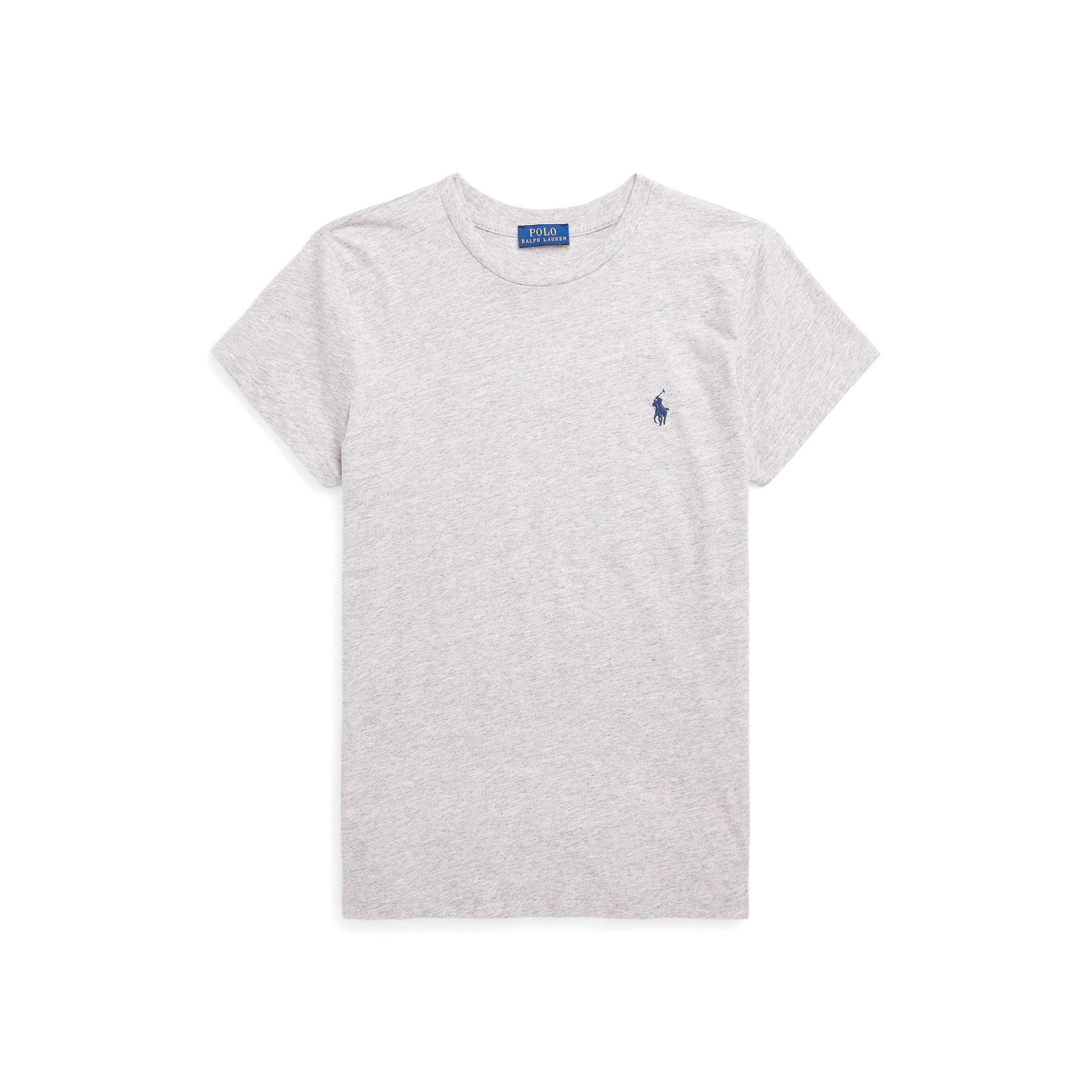 Polo Ralph Lauren Women's Cstone Heather Round-Neck T-Shirt - 10 (S)