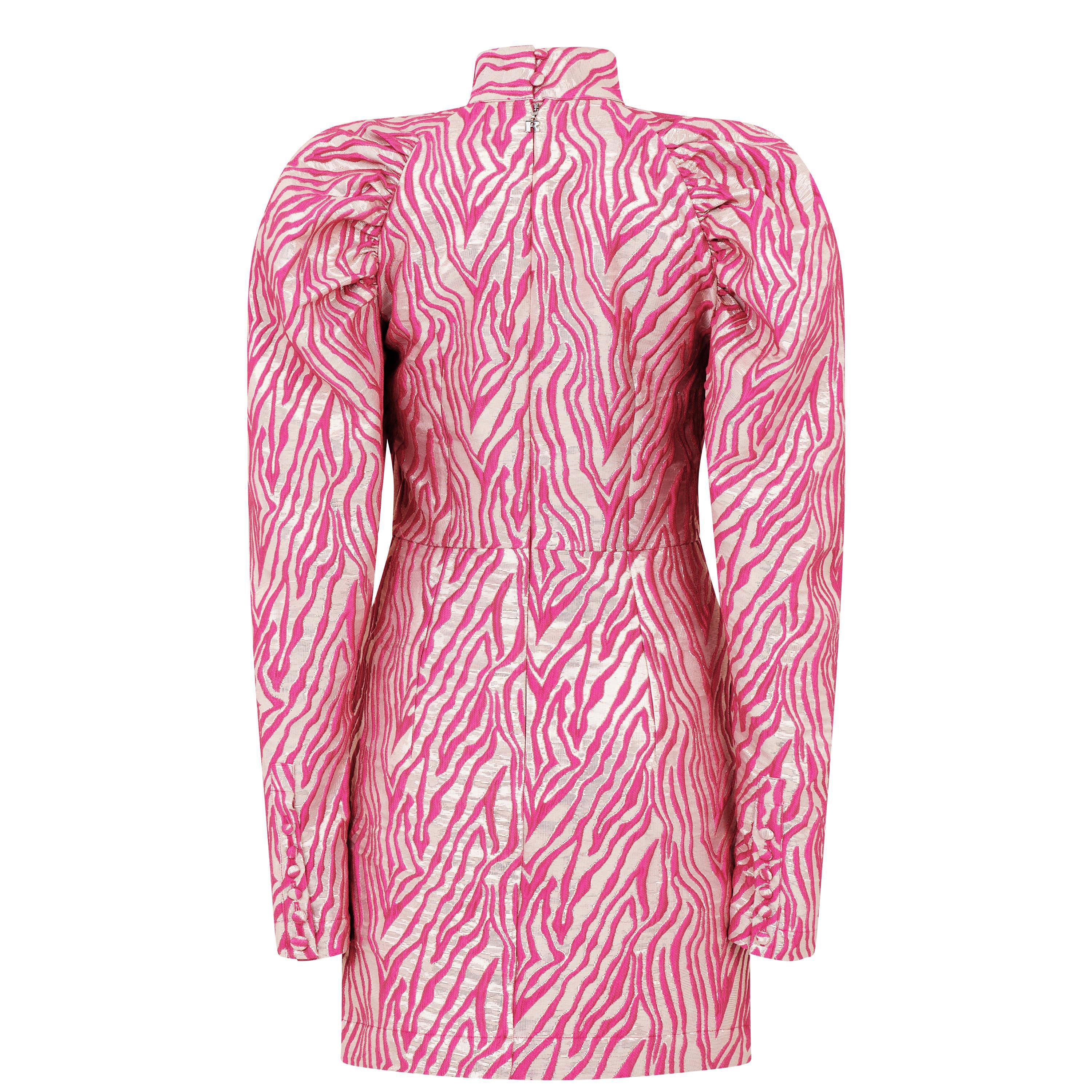 Super Pink 1 - Rotate - Kim Mini Dress - 5