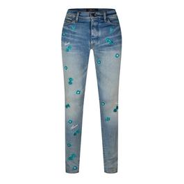 Amiri Dice Skinny Jeans