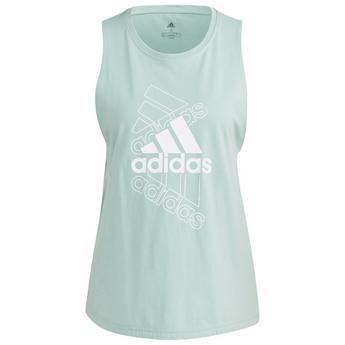 adidas Essentials Stacked Logo Womens Tank Top