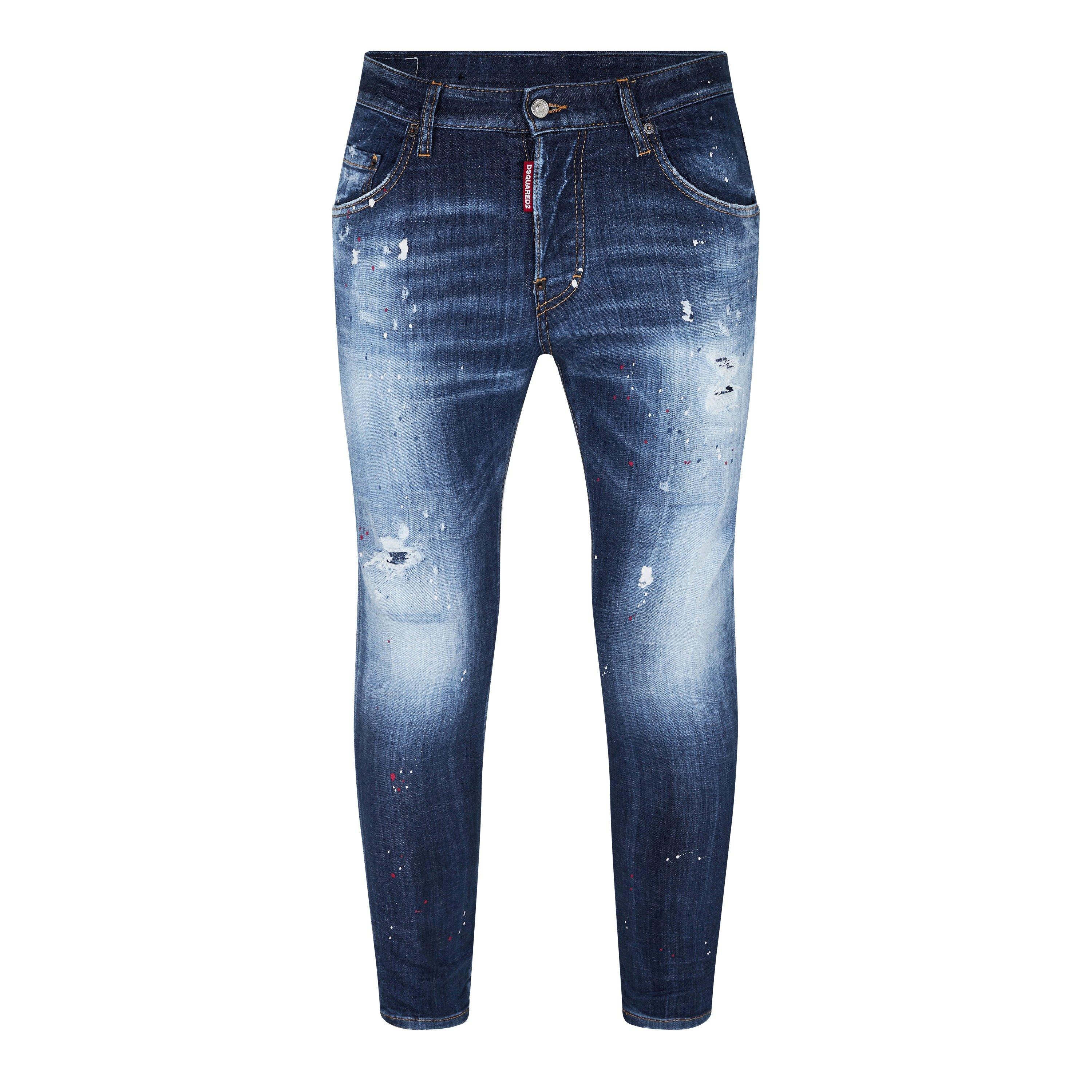 Navy - DSquared2 - Skater Jeans - 1
