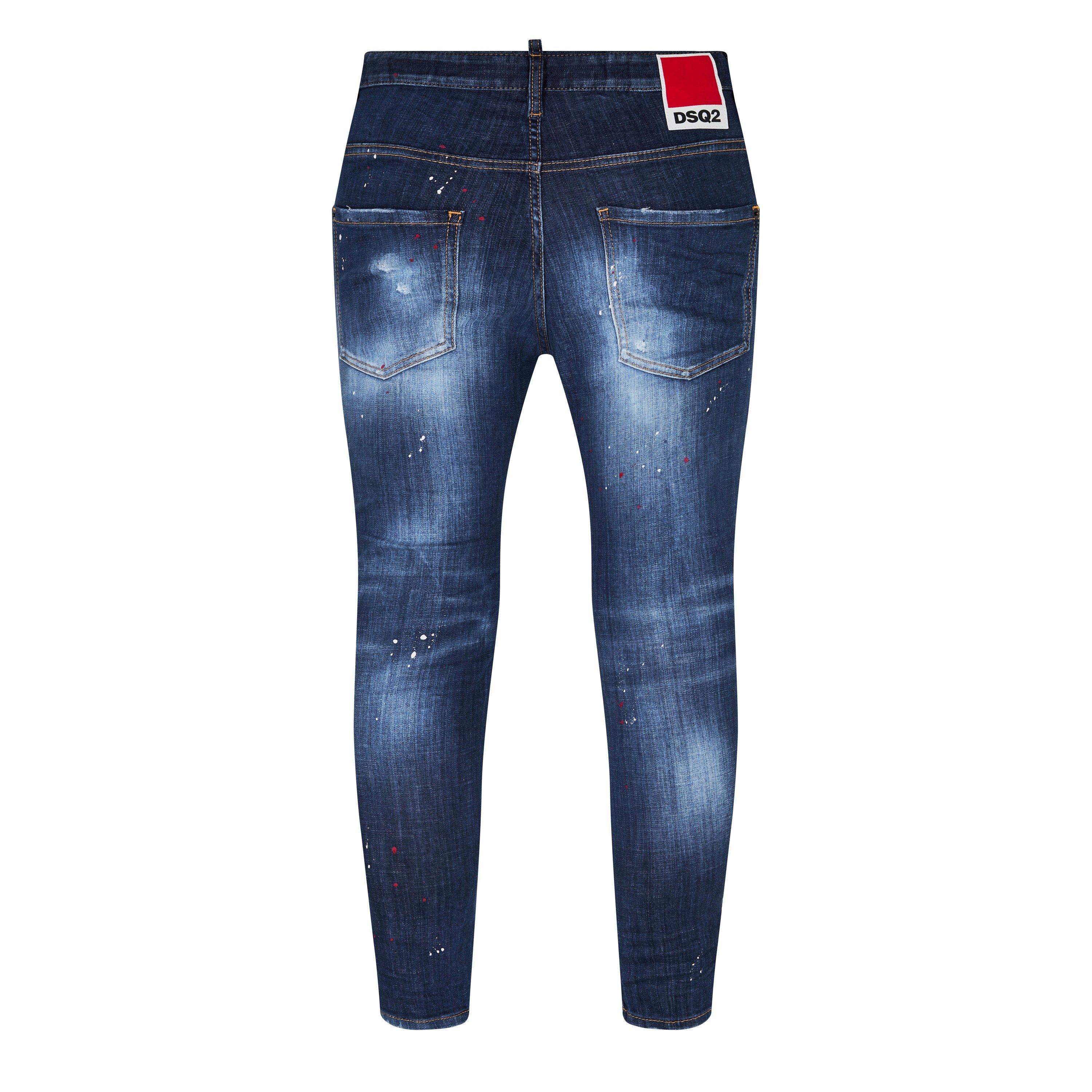 Navy - DSquared2 - Skater Jeans - 2