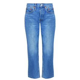 Redone 70s Stove Pipe Jeans