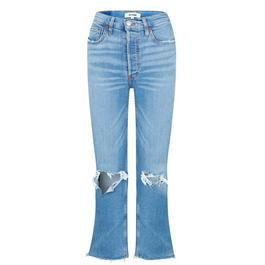 Redone 70s Stove Pipe Jeans