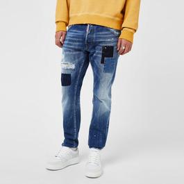 DSquared2 Cg Multi Patch Jeans